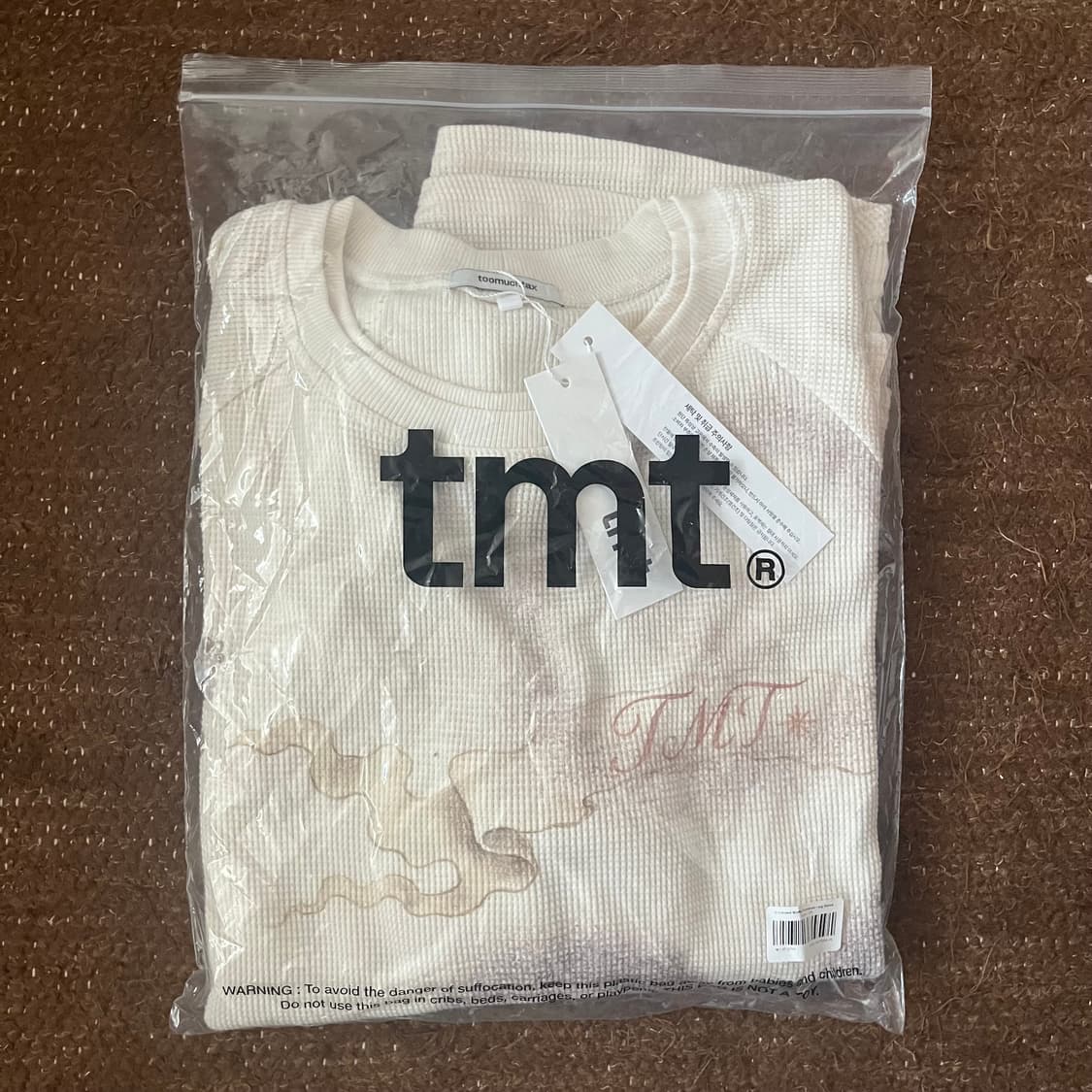 ORNAMENT WAFFLE OVERSIZED LONG SLEEVE 상품이미지4