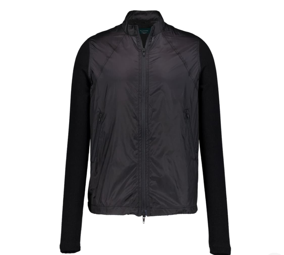 언더마이카 모듈러 립 슬리브 자켓 블랙2 상품이미지1