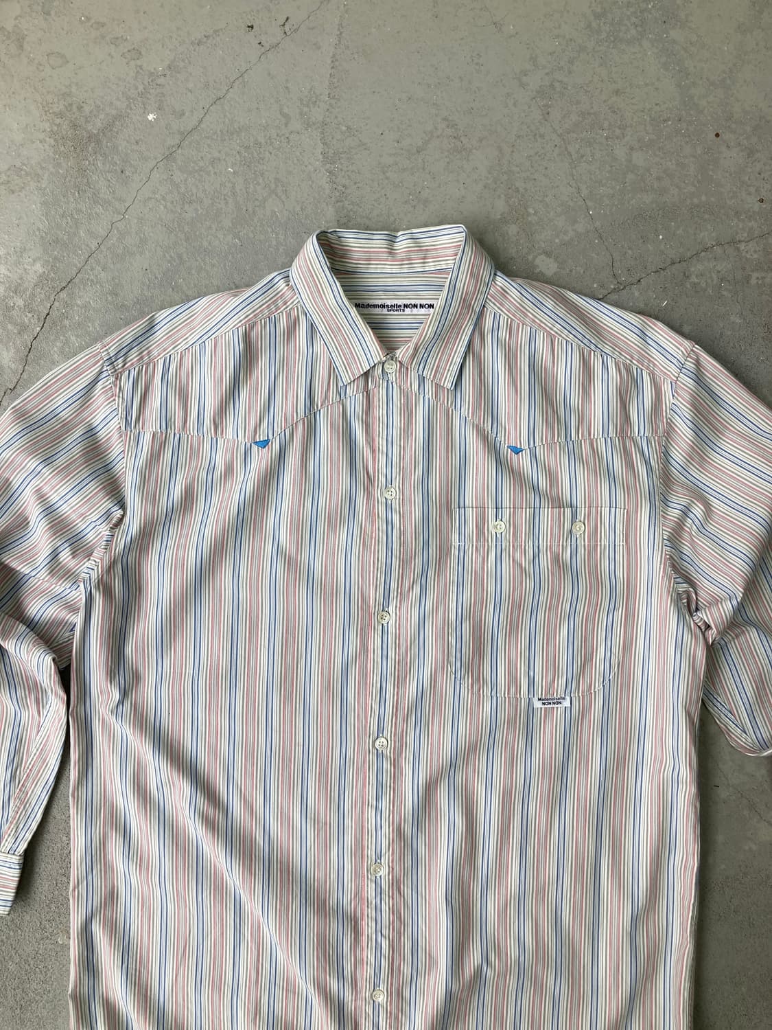pastel striped shirt 상품이미지3
