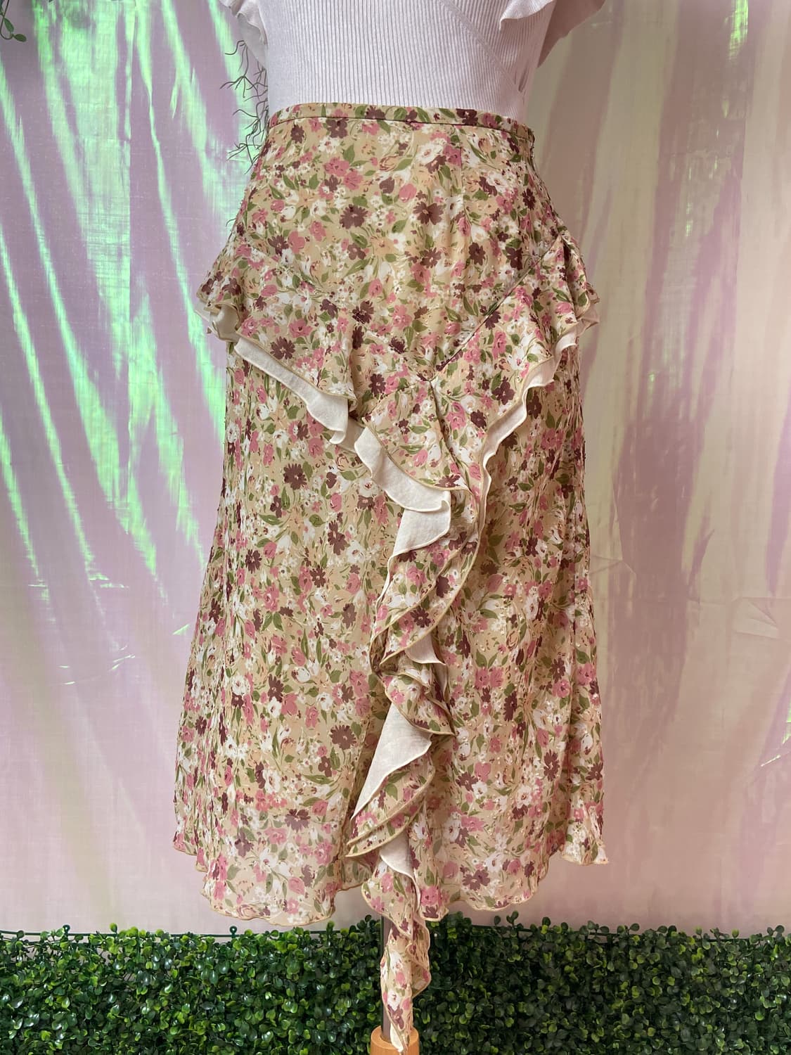 Flower frill long sk 플라워 프릴스커트 상품이미지7