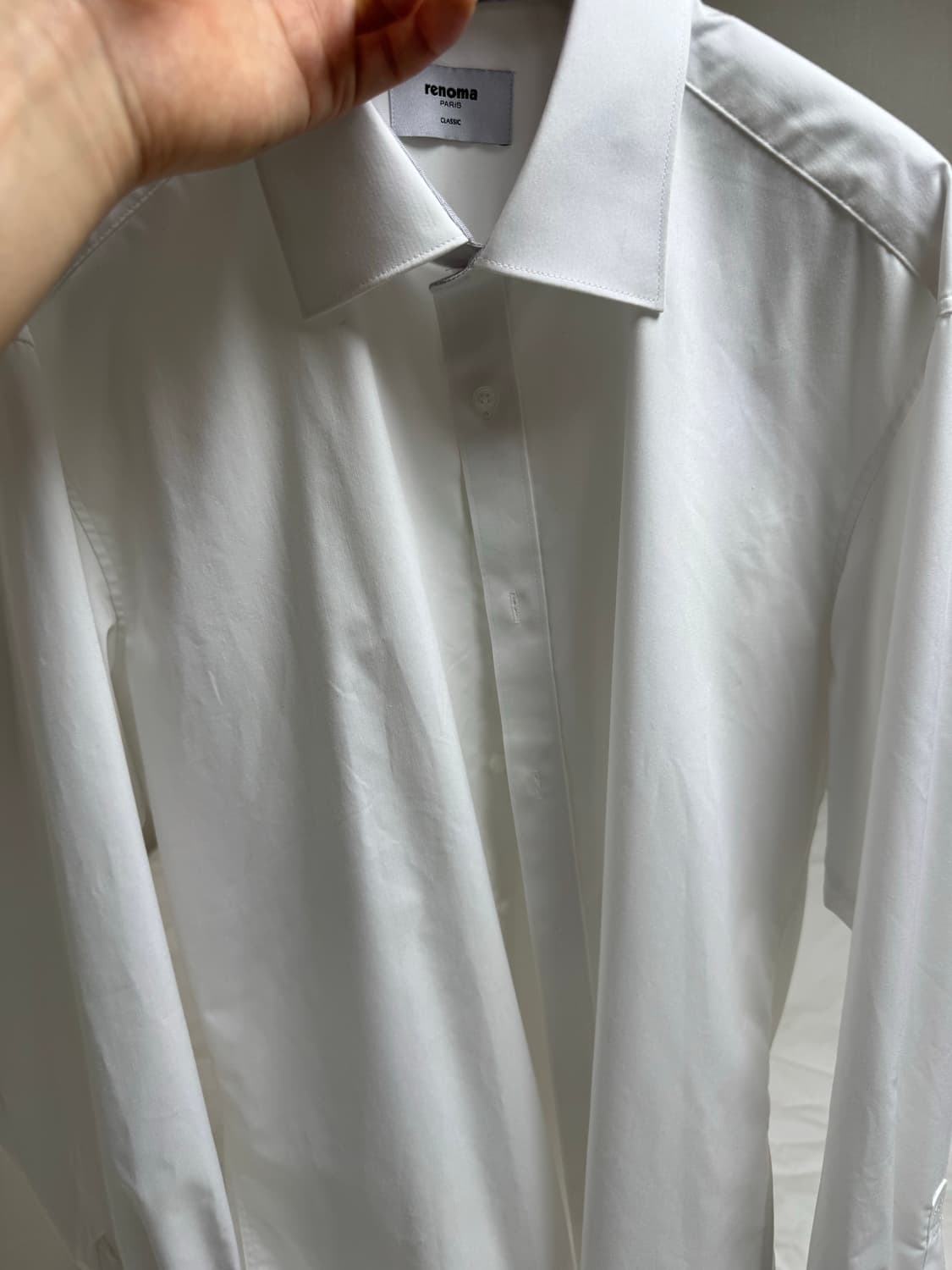 레노마 화이트 드레스 셔츠 상품이미지5