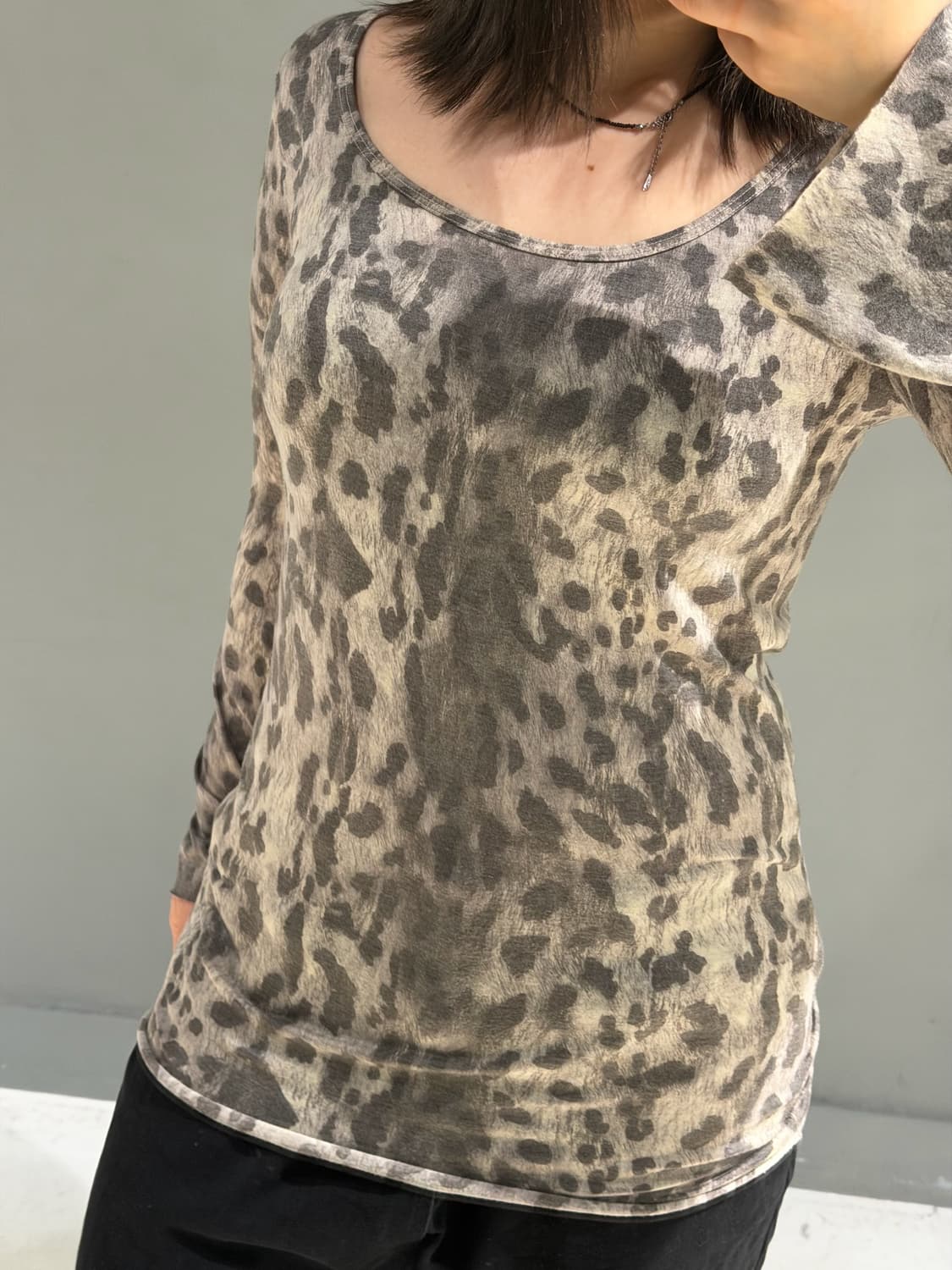 Goa leopard pattern long sleeve 상품이미지5