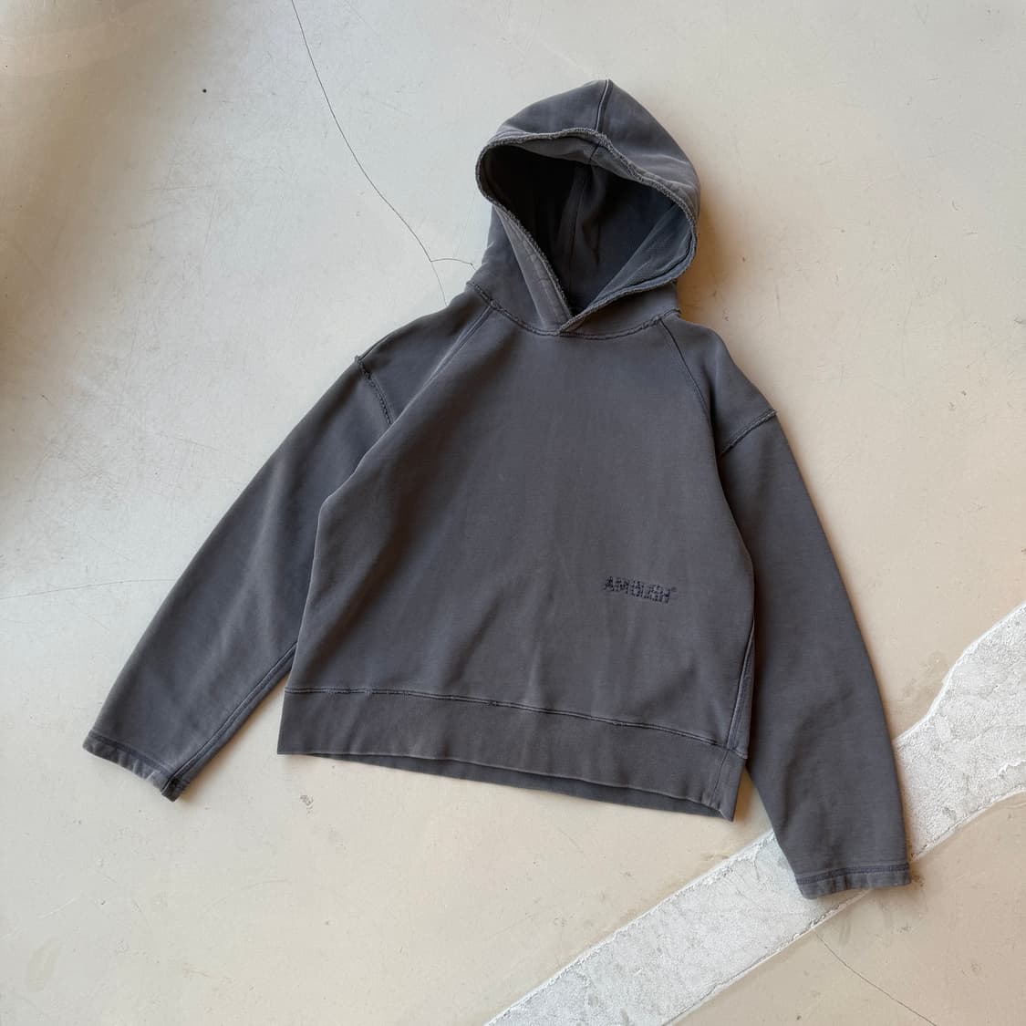 엠부쉬 피그먼트 컷오프 후드 상품이미지2