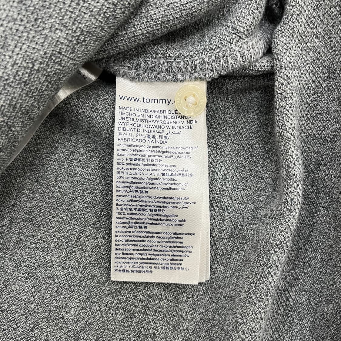 M 타미힐피거 포켓 카라 반팔 티셔츠 0203M1 상품이미지3