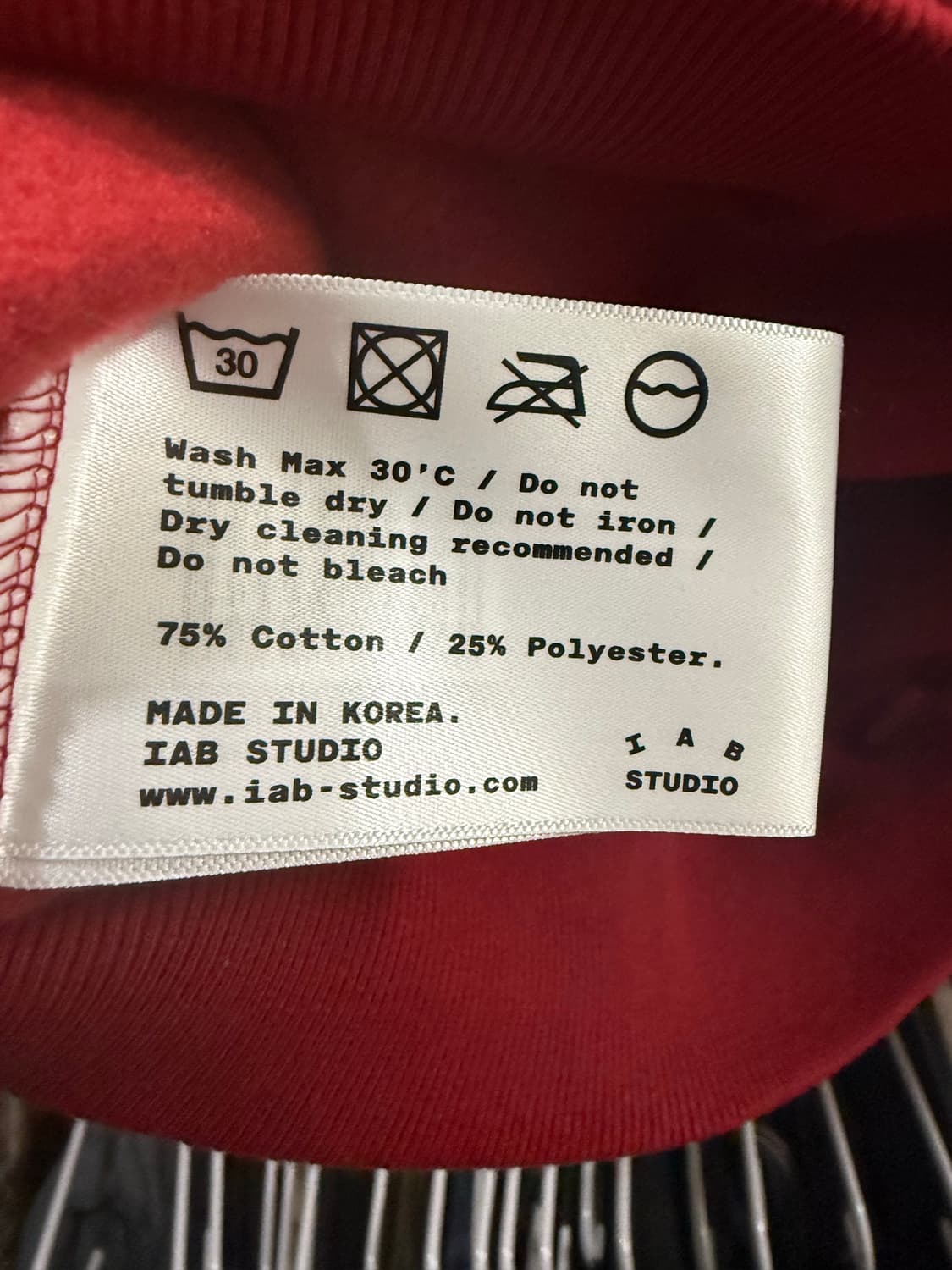 (새상품 택X) 아이앱스튜디오 크리스마스 후드티  XL 상품이미지2