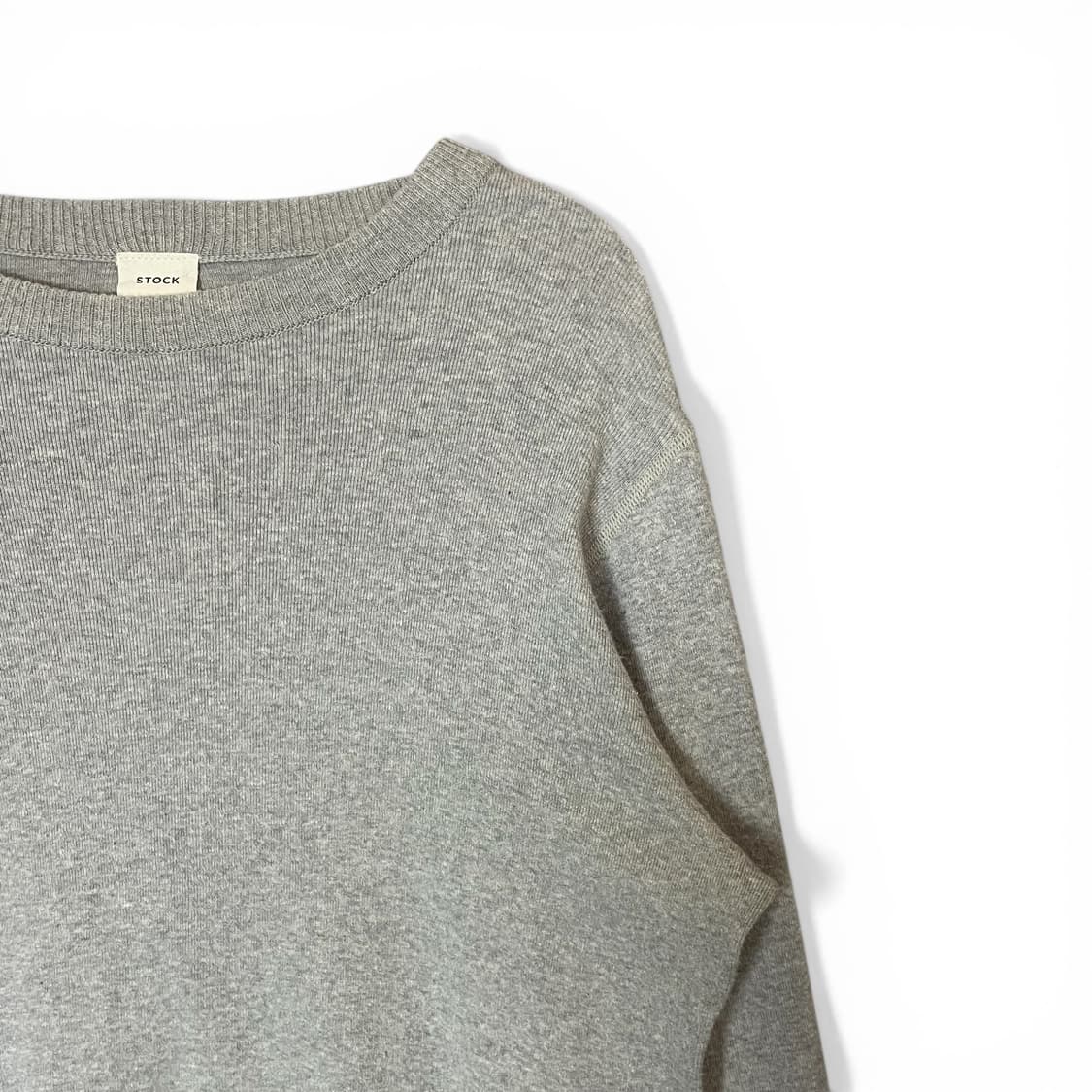 야에카 스톡 그레이 니트 스웨터 M 상품이미지3