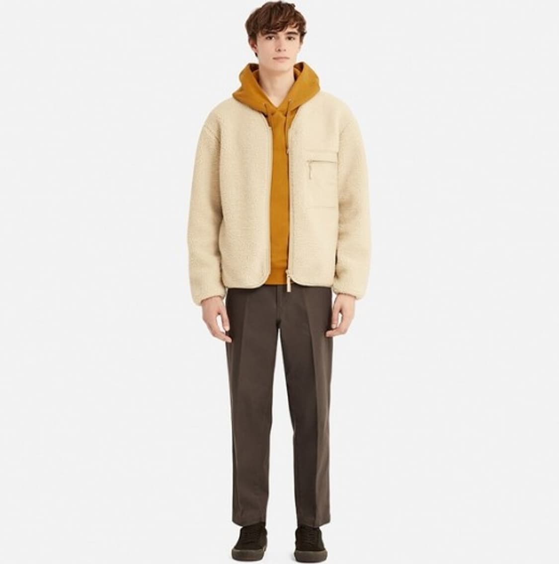 유니클로 x 르메르 U 플리스 오버사이즈 자켓 상품이미지1