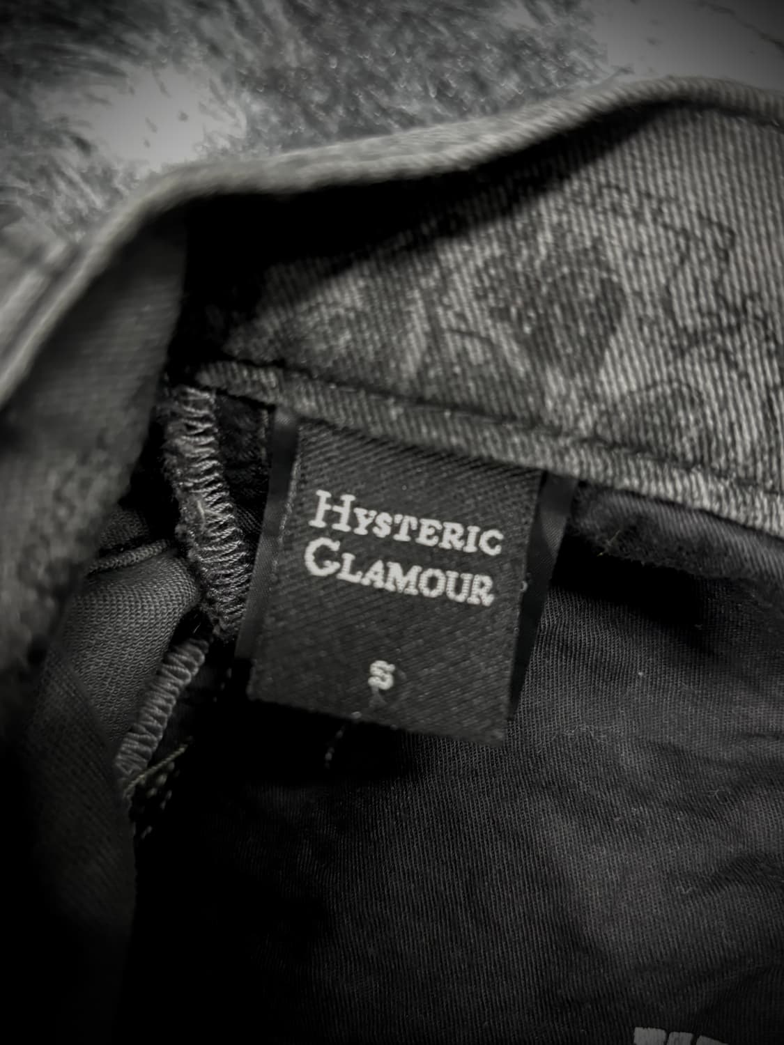 Hysteric Glamour 그레이 스컬 패턴 스키니진 상품이미지10