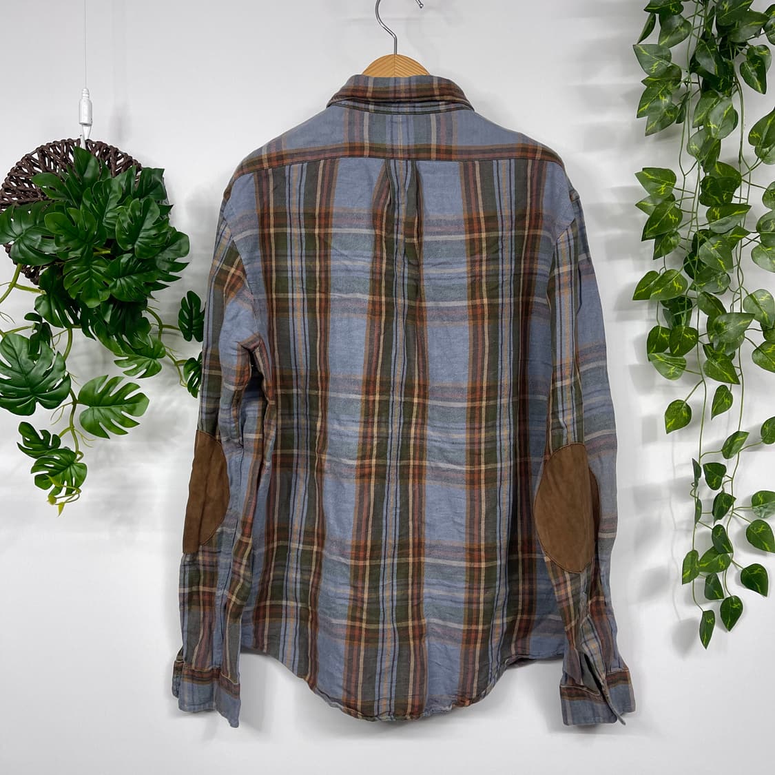 [폴로] 랄프로렌 체크 마,견 셔츠 남방 (XL) 상품이미지4