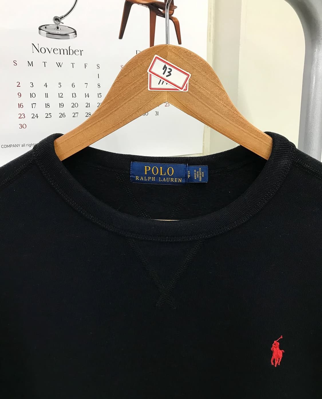 폴로 포니 기모 맨투맨 상품이미지2