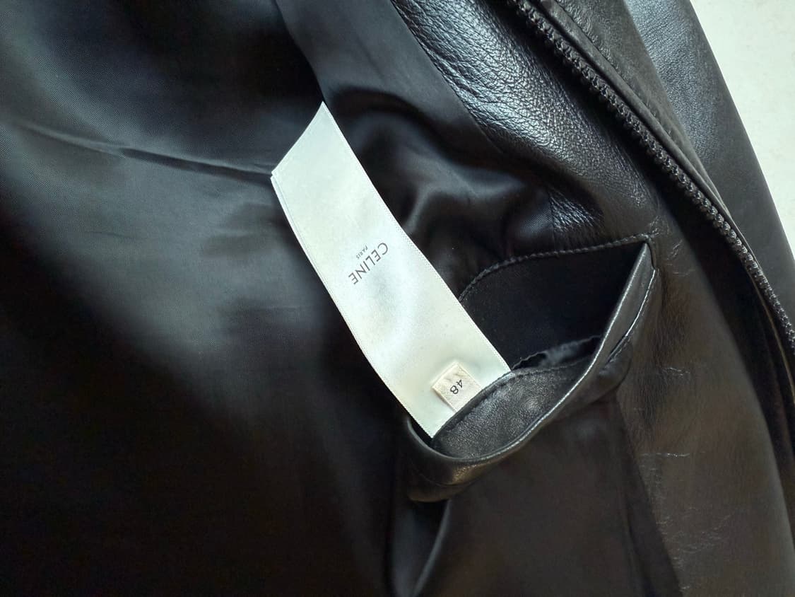 셀린느 레더 블루종 상품이미지5