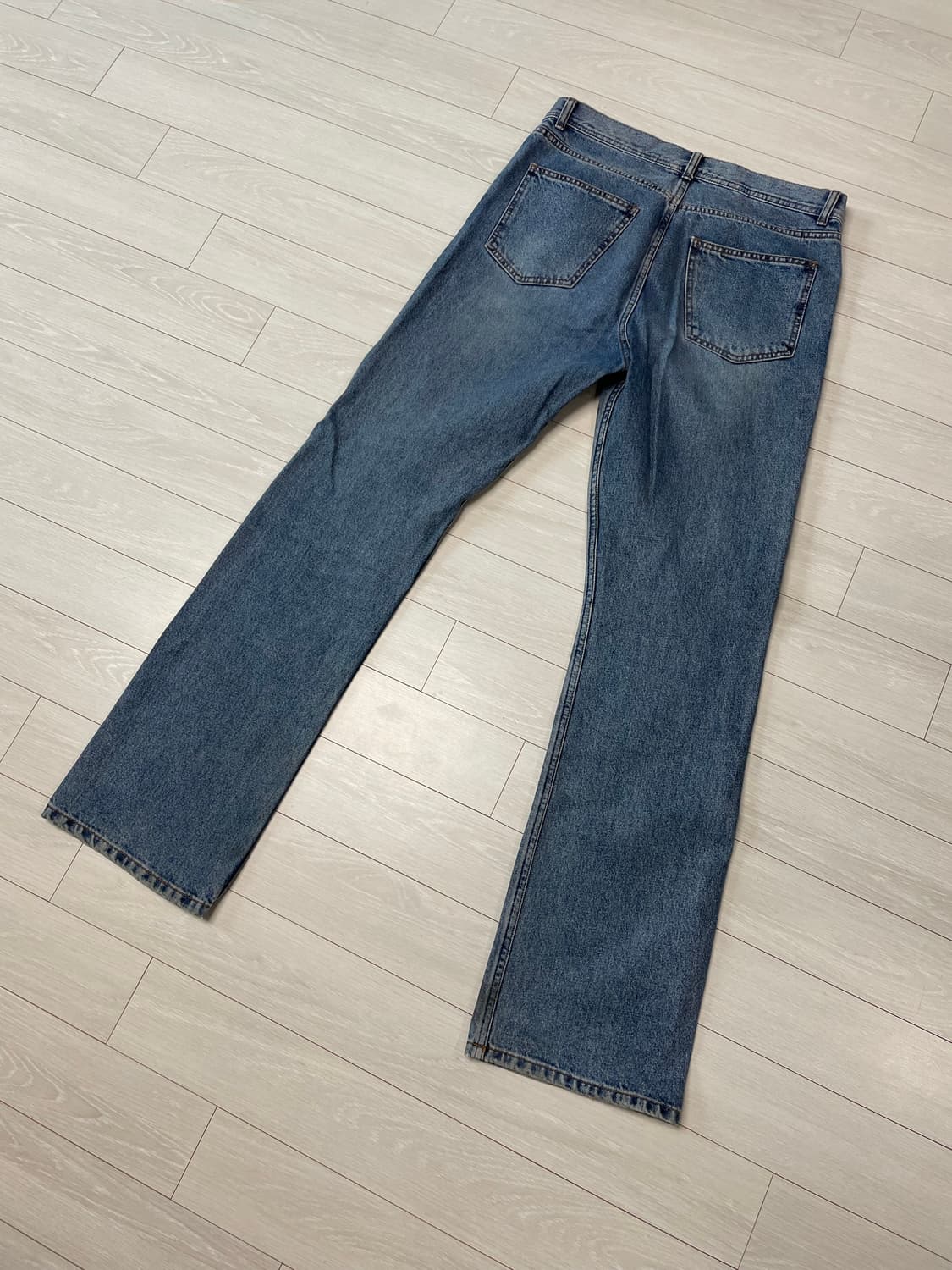 뉴 아메리카 스트레이트 진 apa413m(BLUE) 상품이미지4