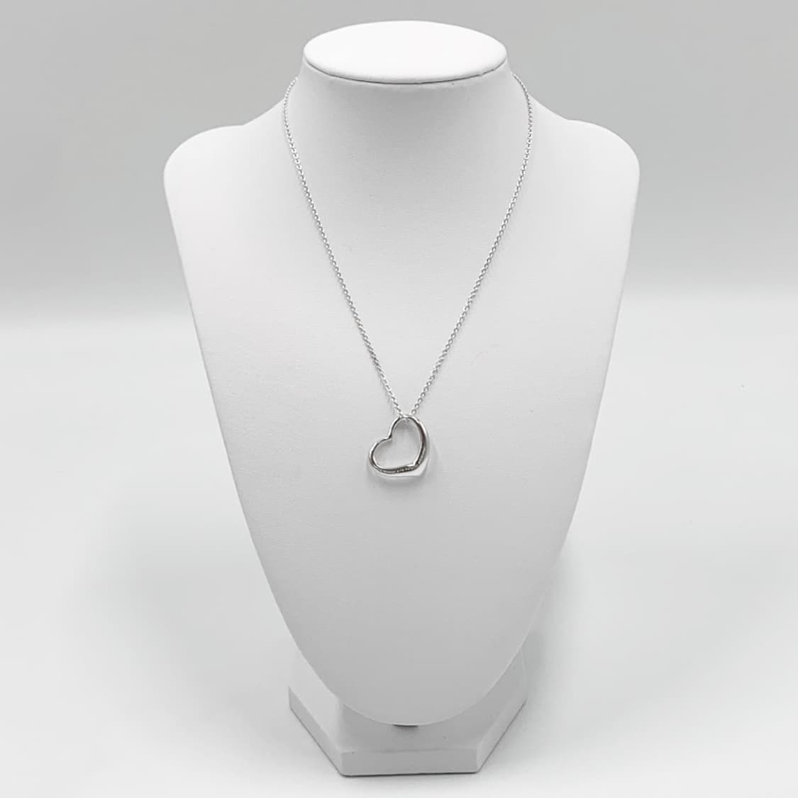 티파니 엘사 퍼레티 오픈 하트 22mm 목걸이 풀구성 NO.90 상품이미지2