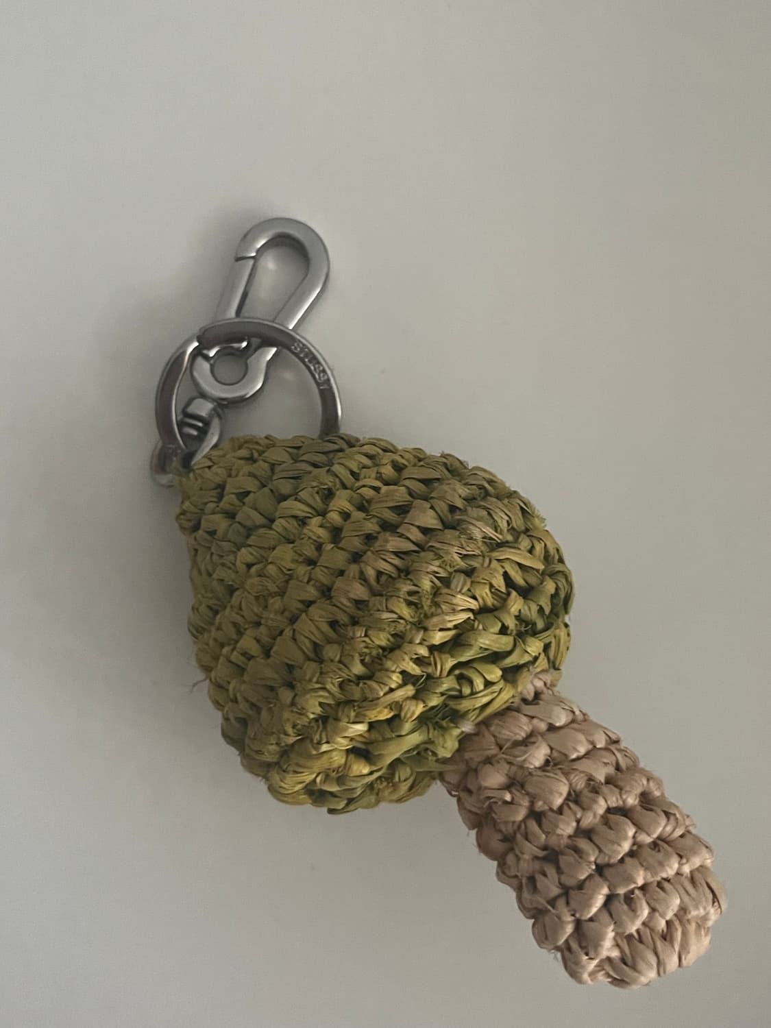 스투시 머쉬룸 라피아 키체인 상품이미지2