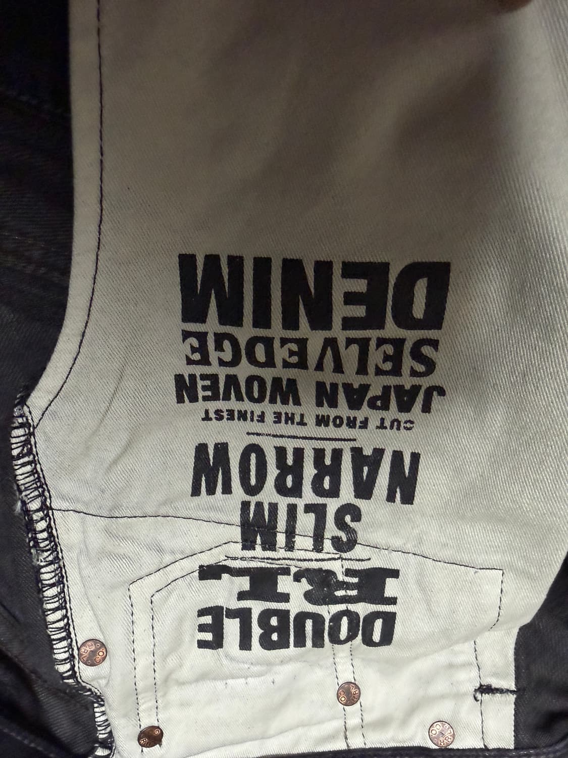 [31x30]rrl 더블알엘 슬림내로우 블랙진 상품이미지5