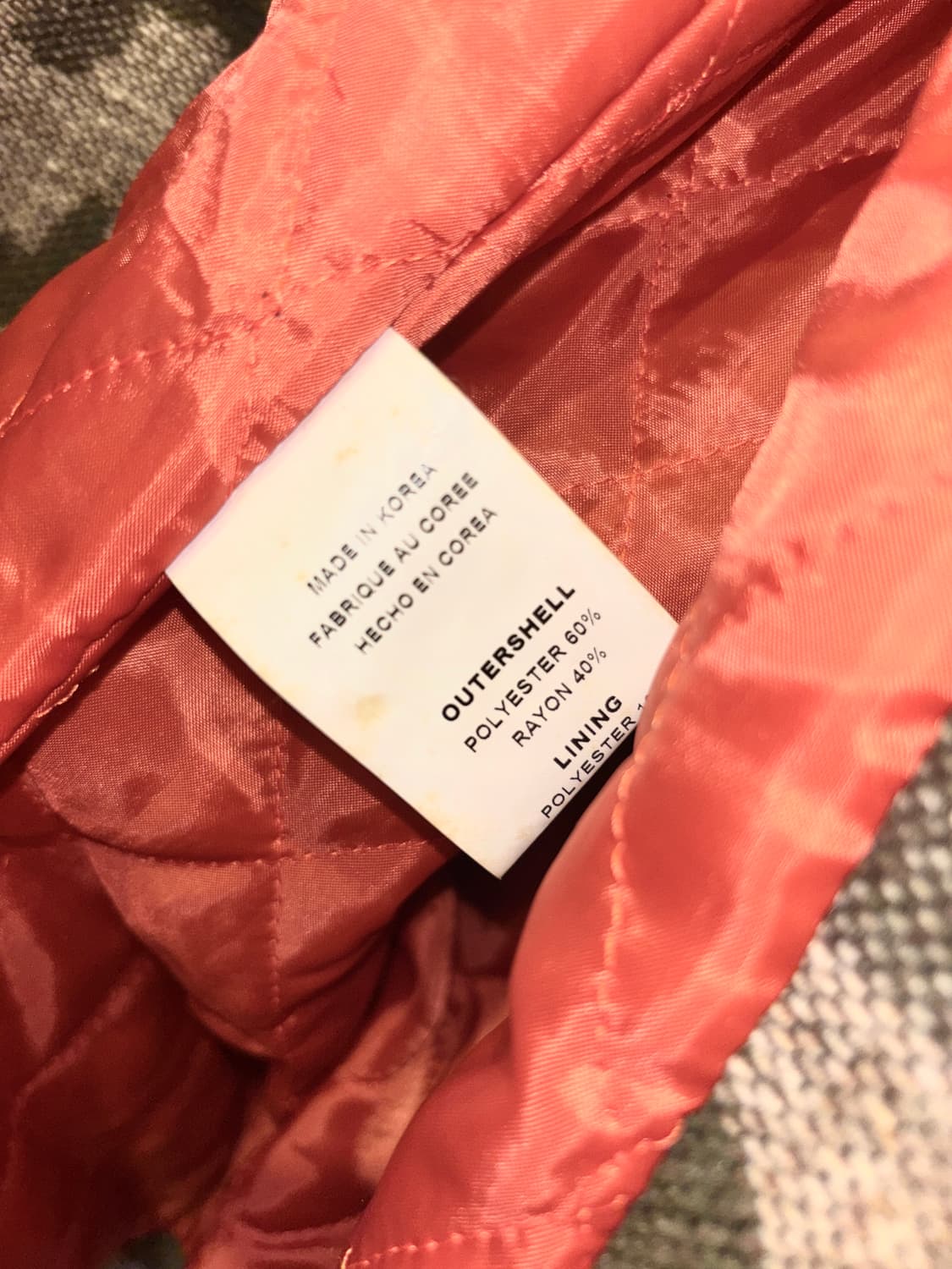 The Costume Line 카모 떡볶이 울 코트 상품이미지5