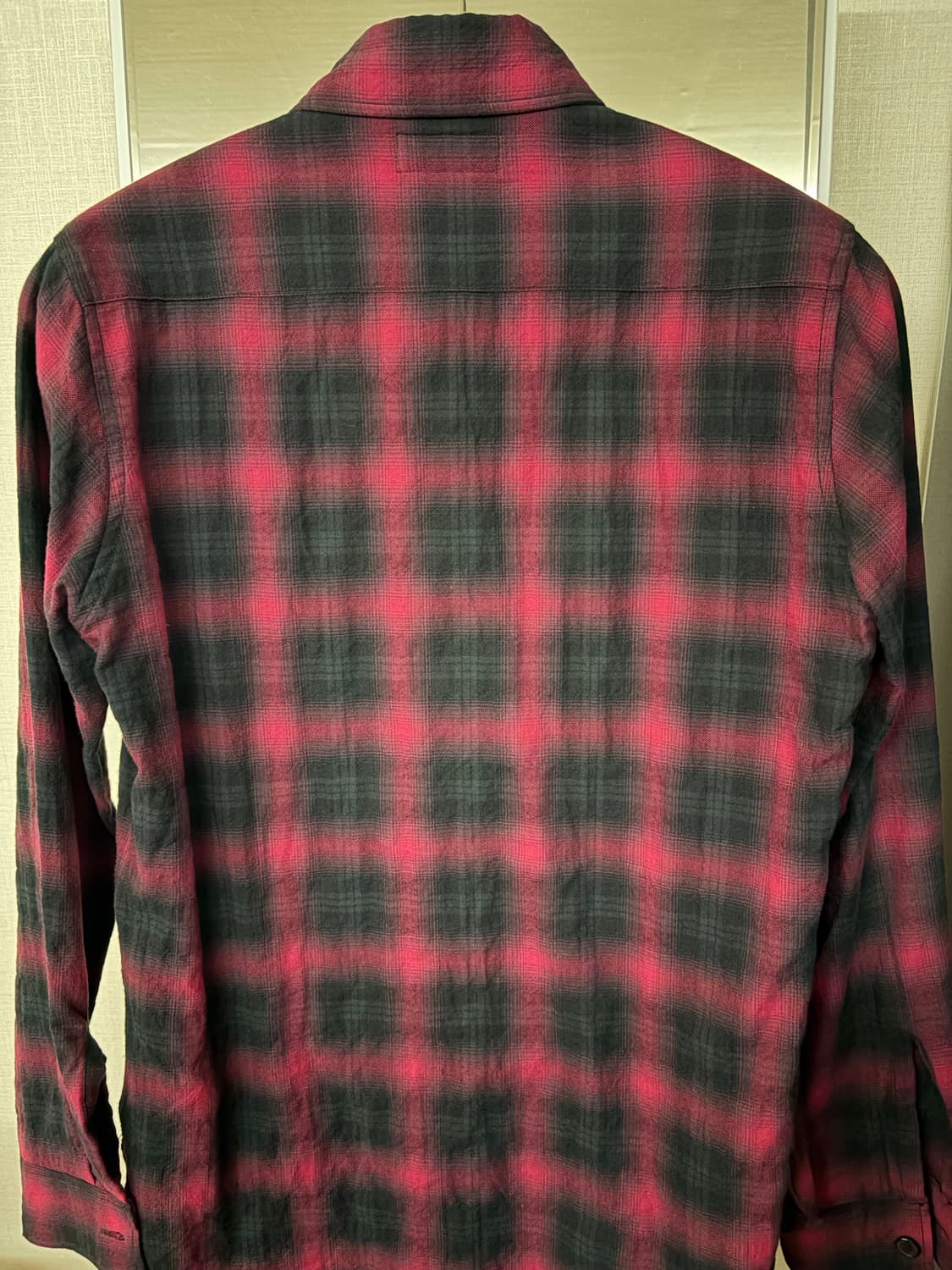 생로랑 플란넬셔츠 M 상품이미지2