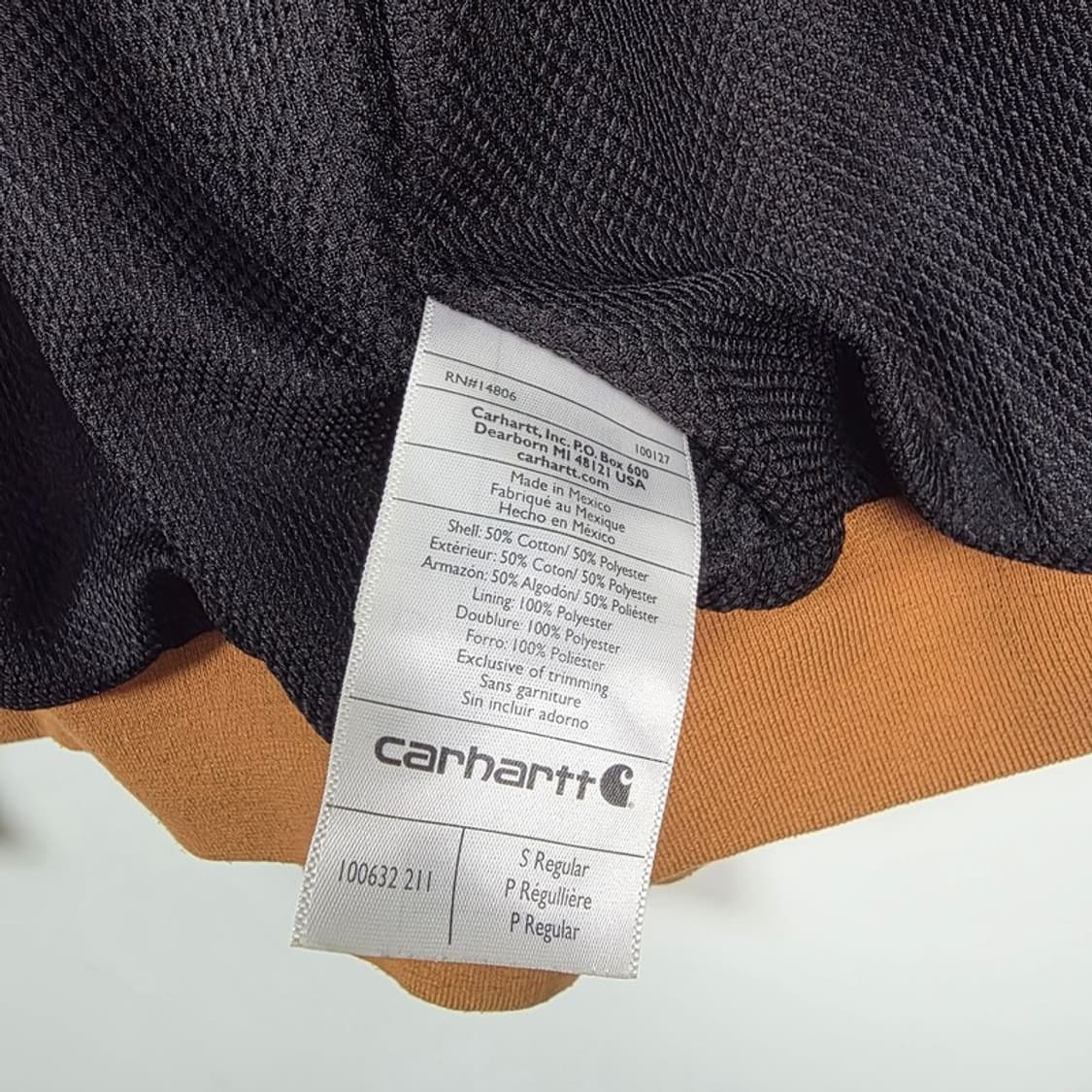 칼하트 러틀랜드 써멀 후드집업 된장 S 상품이미지9