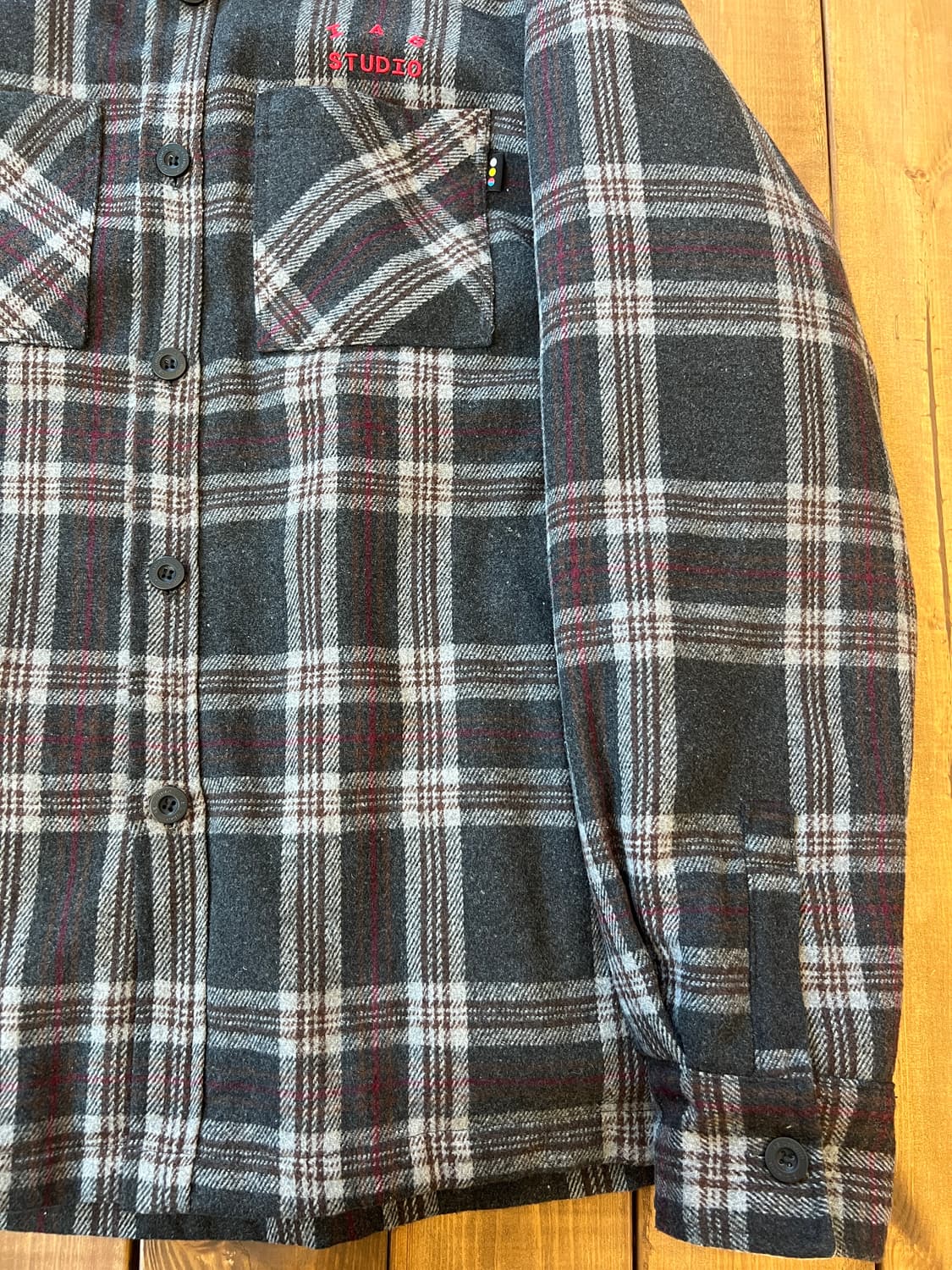 IAB studio 체크 퀄팅 자켓 상품이미지8