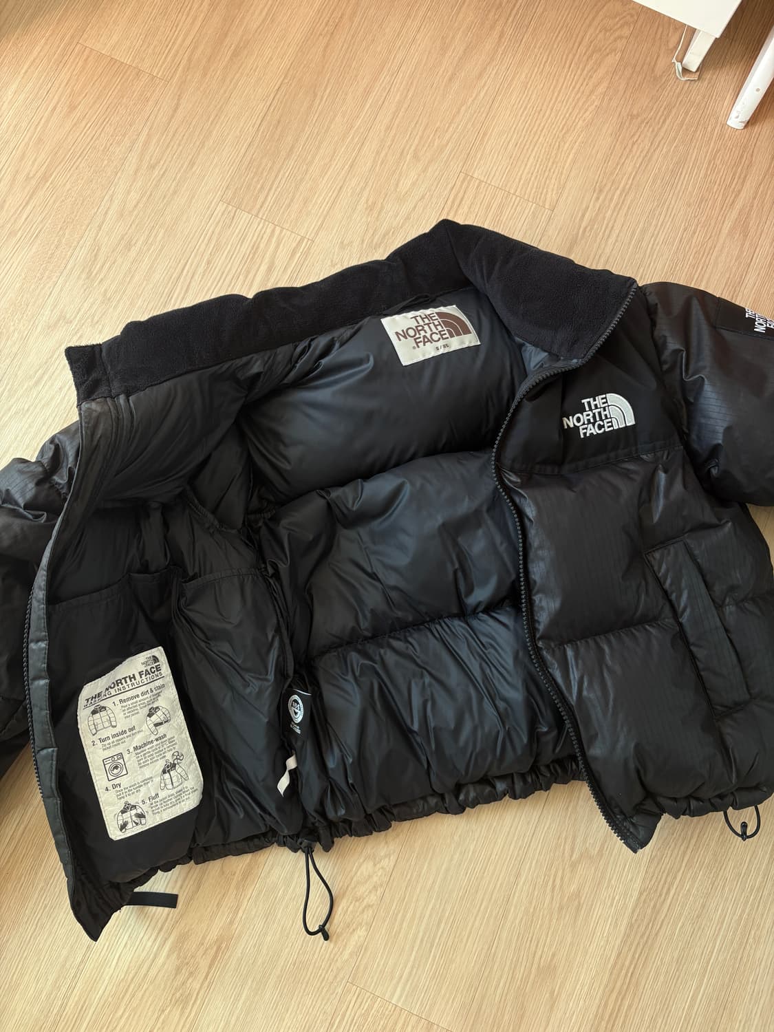 (W) 노스페이스 화이트 라벨 노벨티 눕시 다운 자켓 블랙 s 상품이미지2