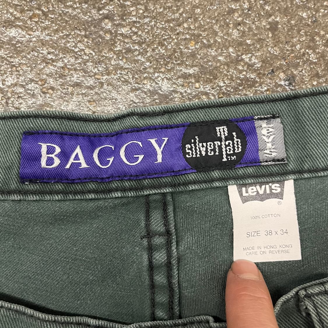 00s 리바이스 실버탭 배기진 (37“) 상품이미지6
