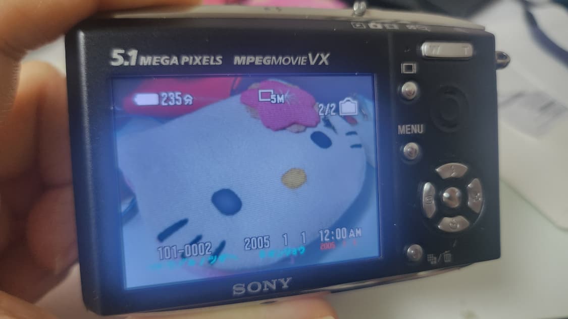 소니 사이버샷 dsc-t5(마이크로 sd카드 준비필요) 빈티지디카 상품이미지3