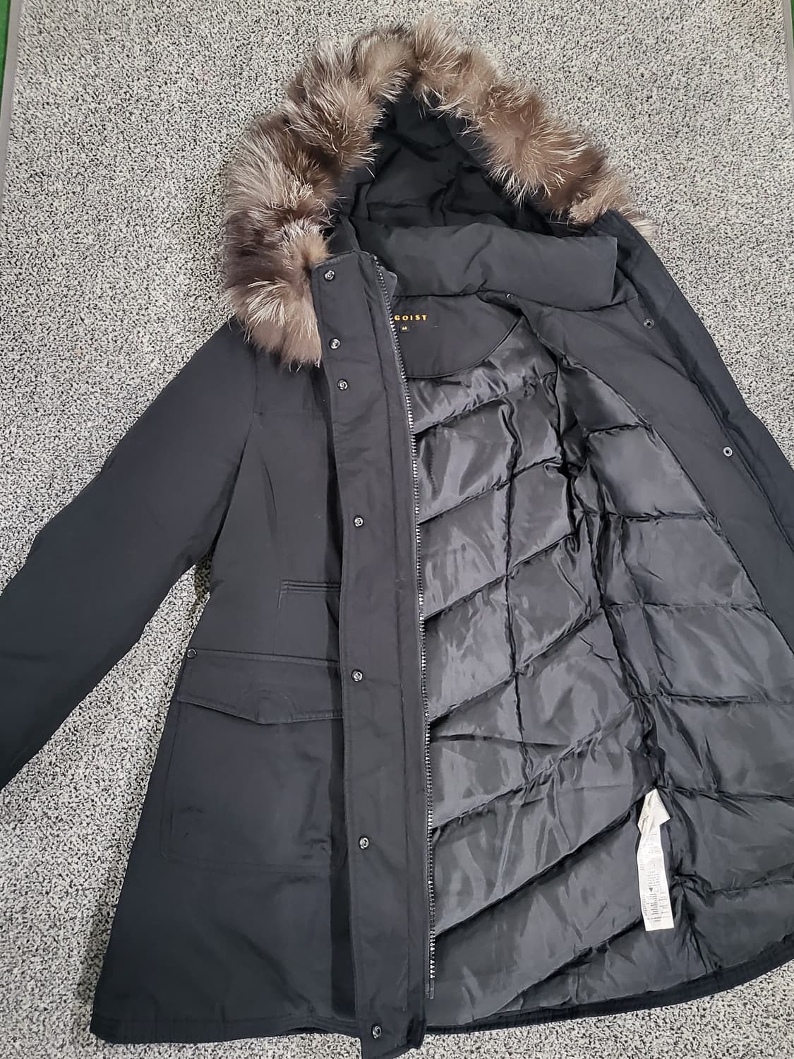 에고이스트 오리털 패딩 / 여우털 후드 상품이미지4