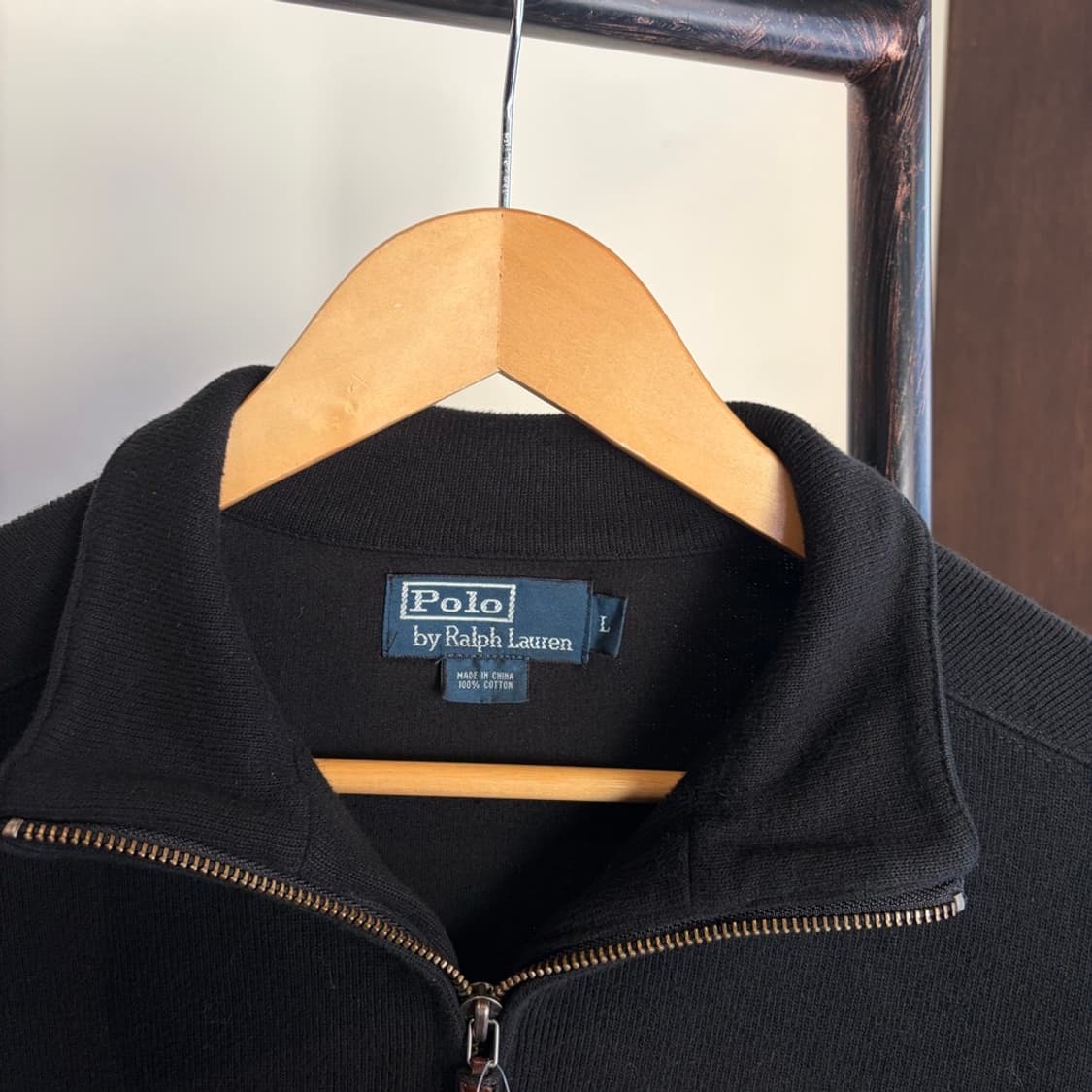 15291 - 폴로 랄프로렌 블랙 반집업 니트 상품이미지5