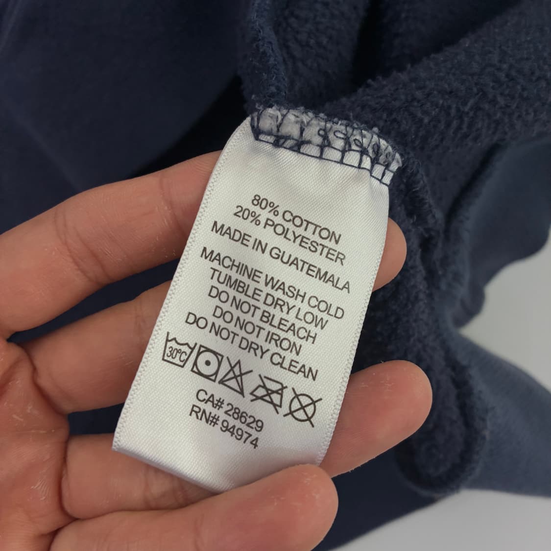 Stussy 스투시 네이비 스탁 후드티 상품이미지8