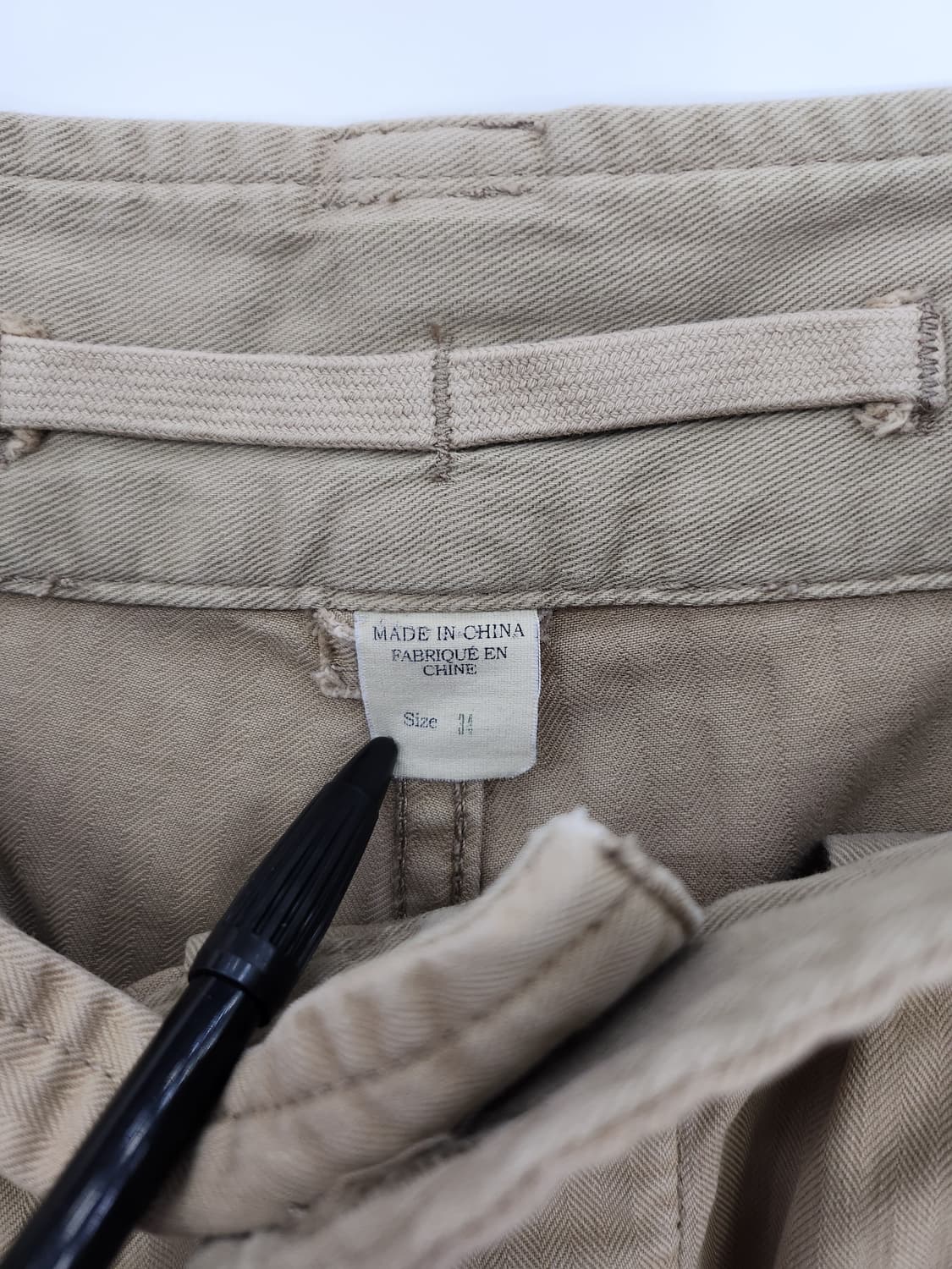 34 RRL 더블알엘 헤링본 밀리터리 카고 쇼츠 반바지 상품이미지4