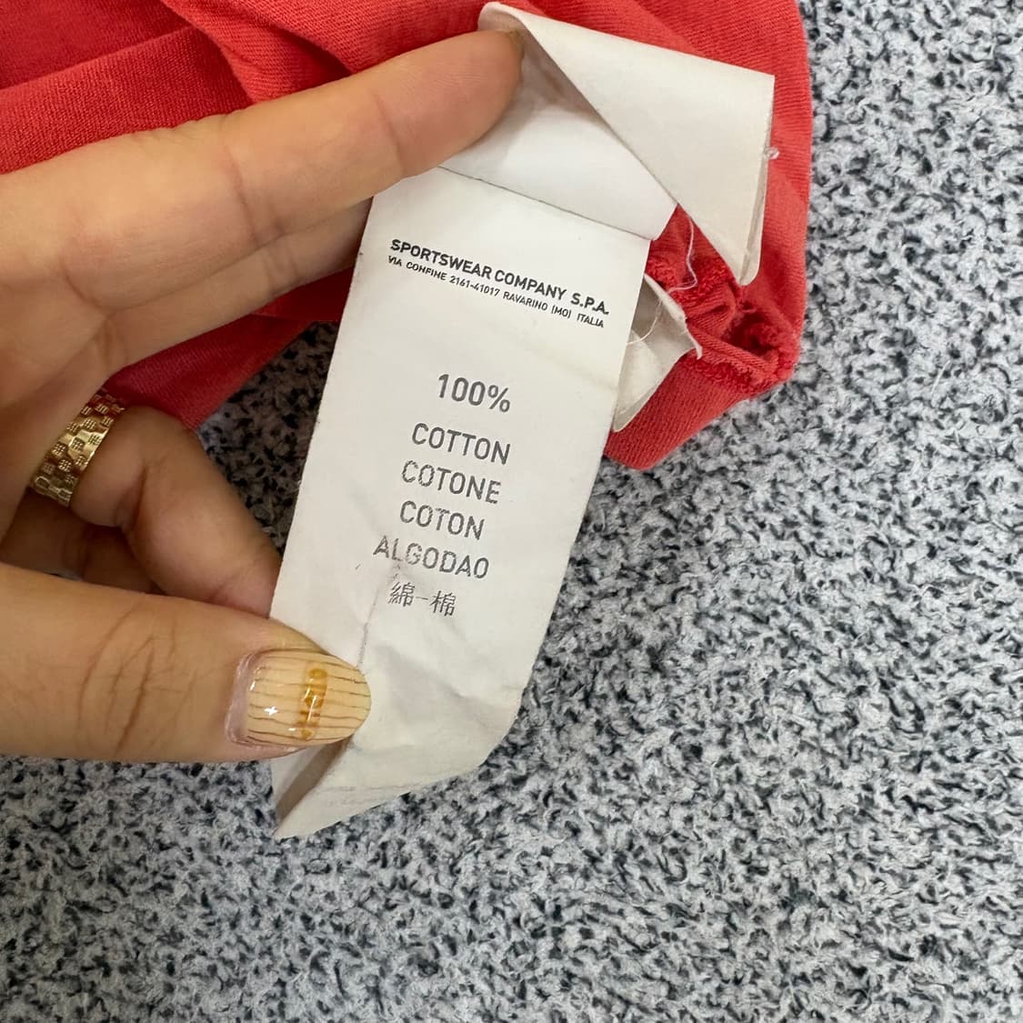 M 빈티지 남성 반팔 티셔츠 0420J 상품이미지7