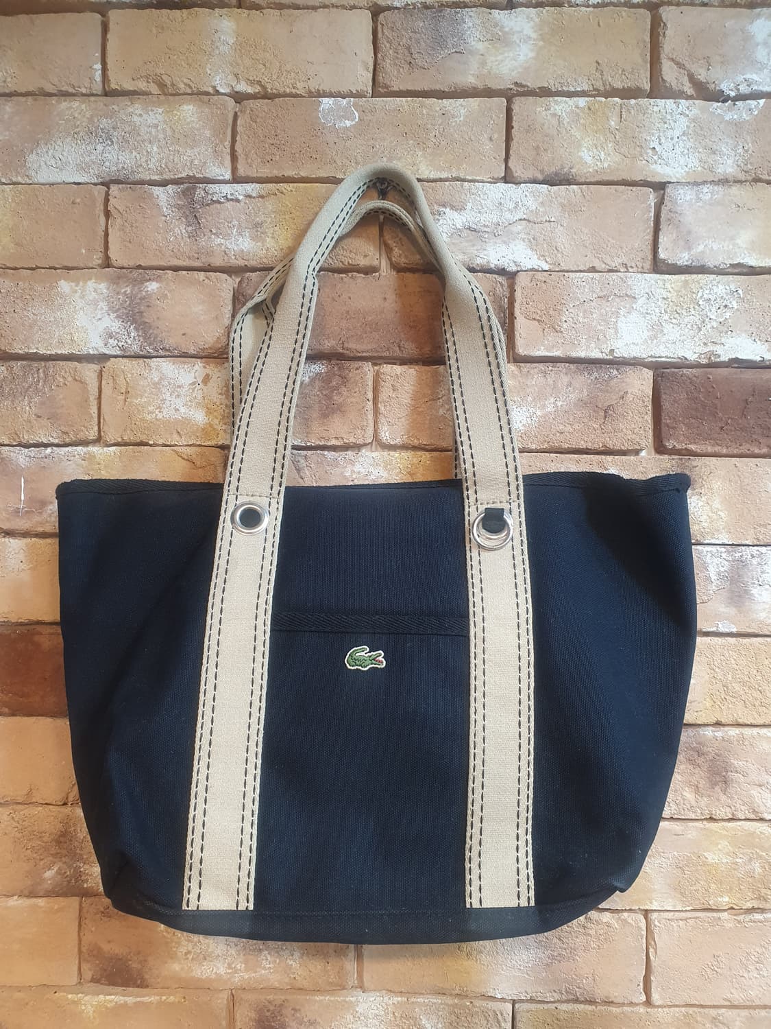 라코스테 캔버스 토트백 상품이미지1