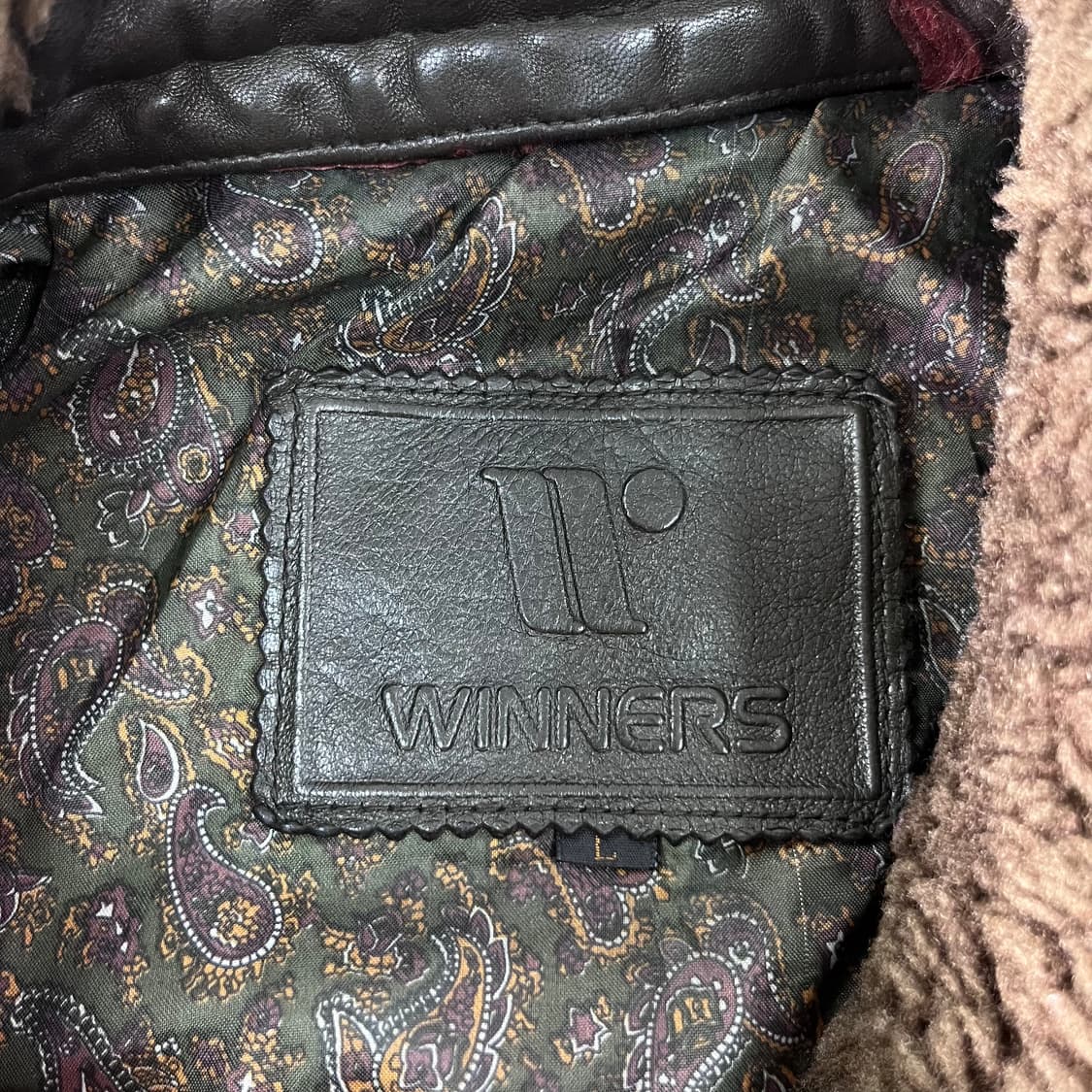 100 아메리칸 빈티지 90s 투웨이 퍼카라 가죽 자켓  상품이미지4