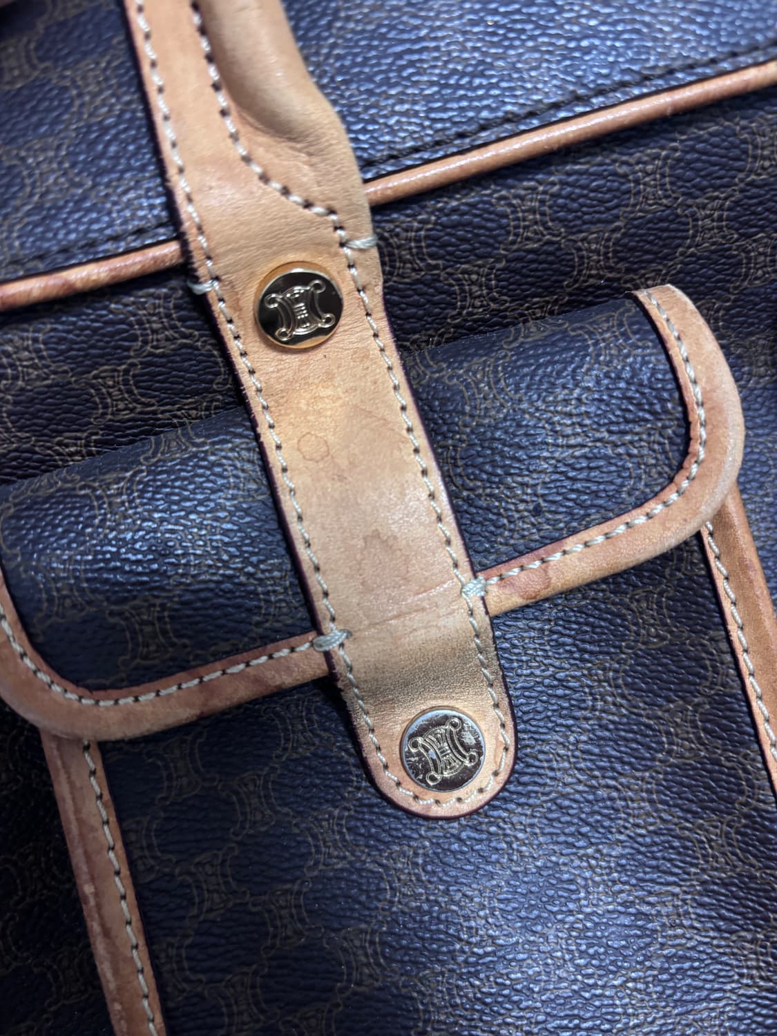 셀린느 빈티지 트리오페 마카담 토트백 숄더백 상품이미지3