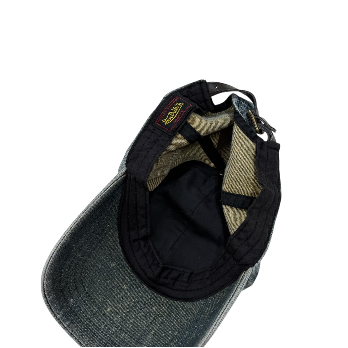 본더치 빈티지 그런지 데미지 디테일 데님 펑크 Y2K 볼캡 모자 상품이미지4