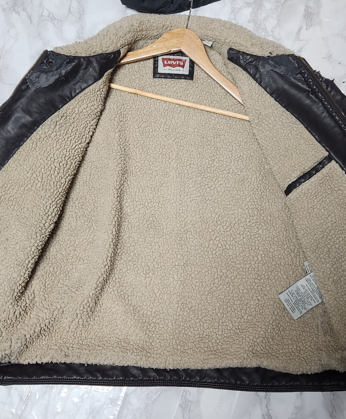 리바이스 쉐르파 레더 자켓 상품이미지5