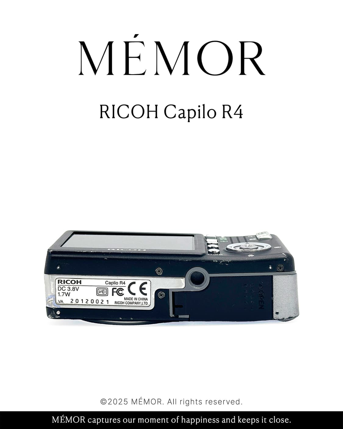 희귀 모델/필카무드 작례✨RICOH Capilo R4 리코 디카 카메라 상품이미지4