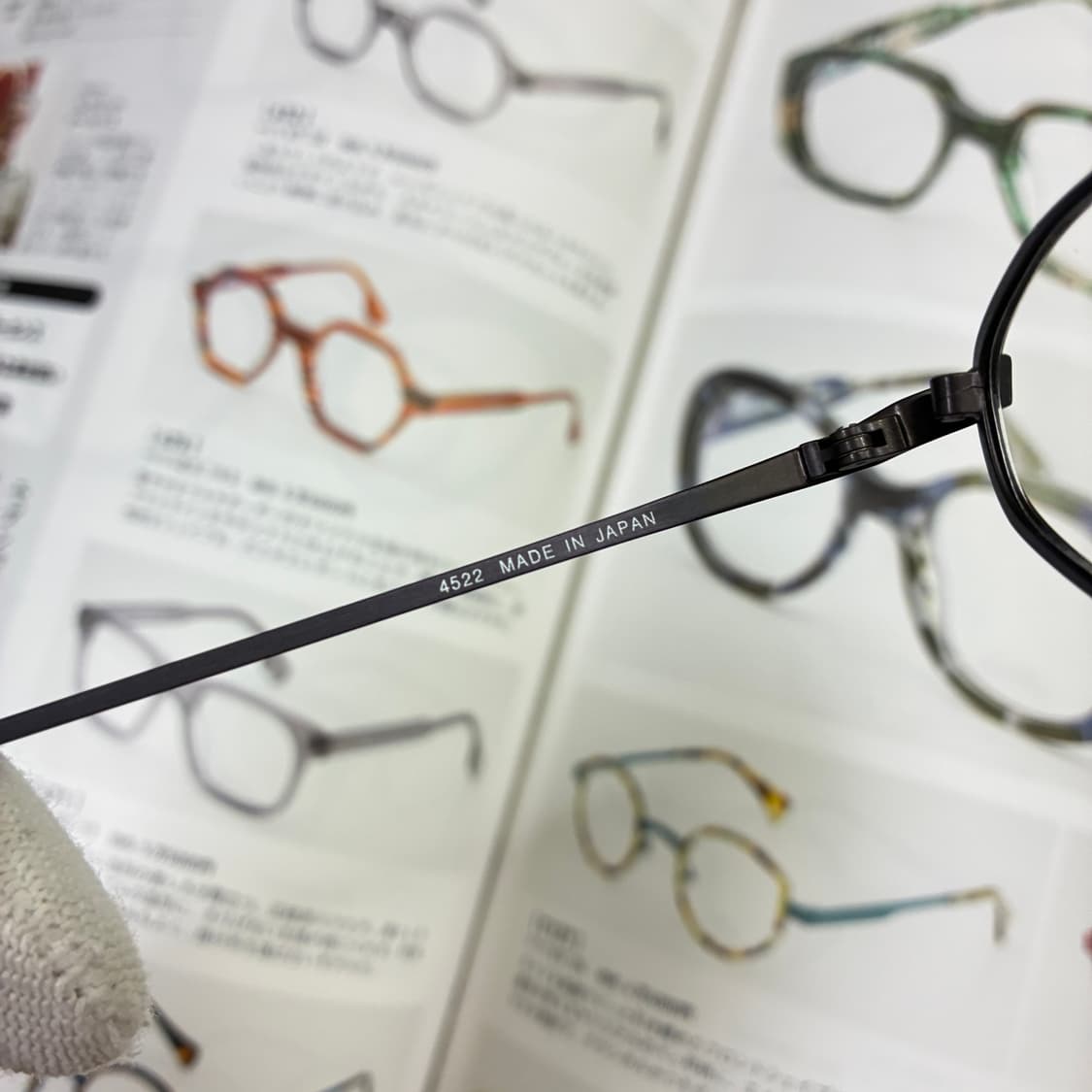 SAND EYEWEAR 8각형 옥타곤 매트 퍼플 티타늄 일본 안경 상품이미지6