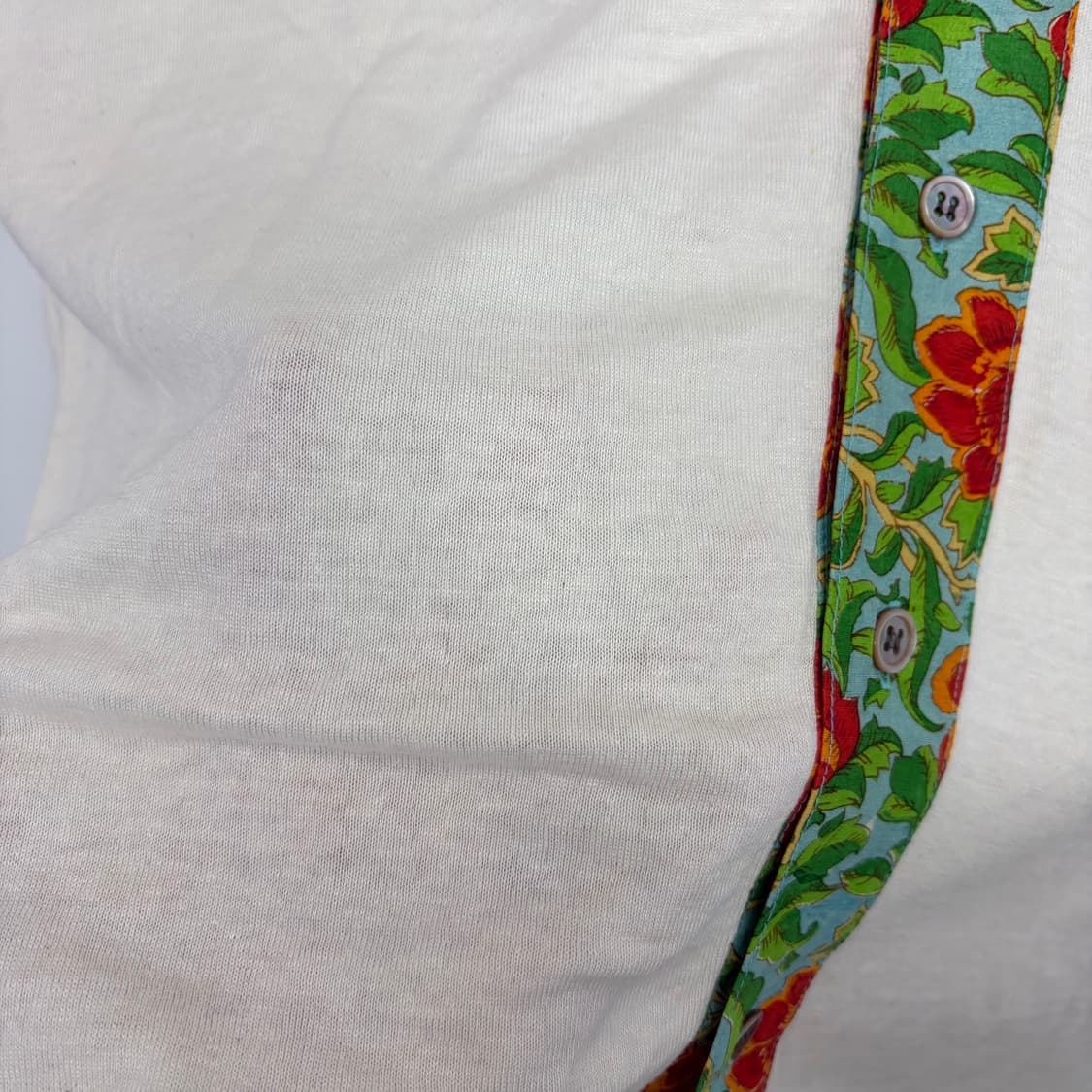 요지야마모토 패턴 반팔 셔츠 상품이미지6