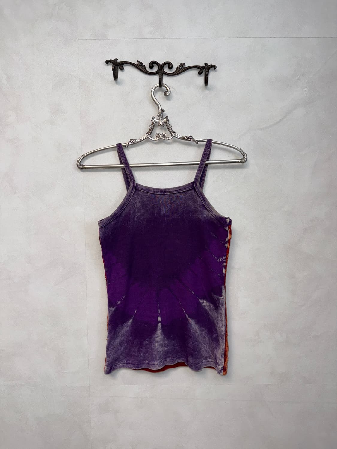Purple grunge hippie tie dye sleeveless 상품이미지3
