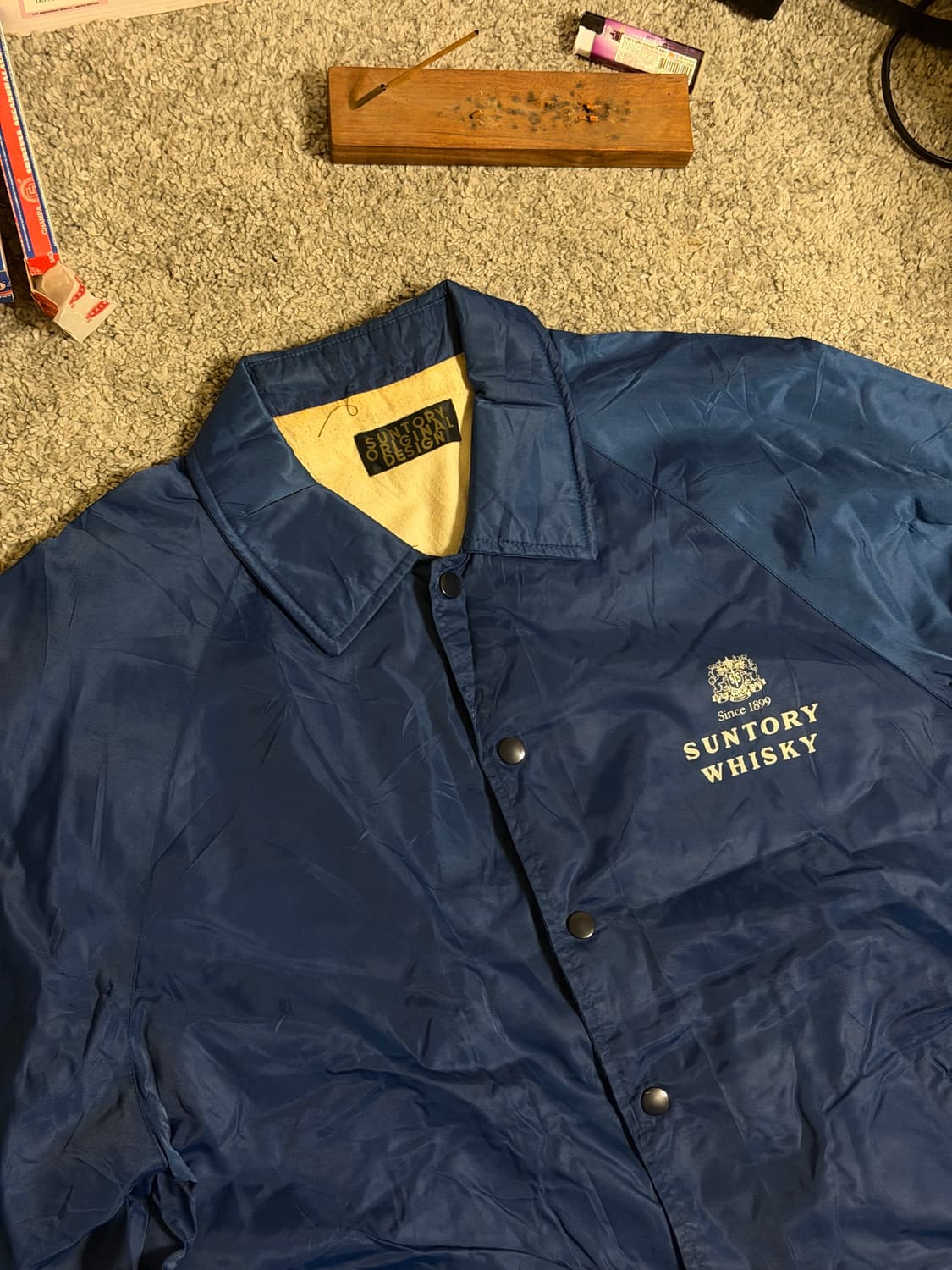 SUNTORY 산토리 보스 위스키 코치자켓 상품이미지2