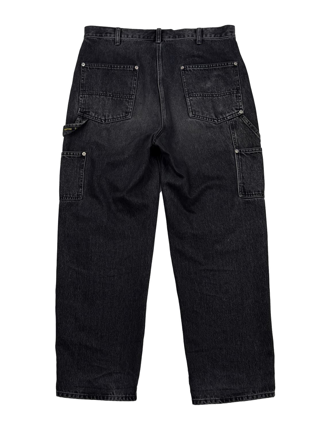 슈프림 더블 니 페인터 팬츠 워시드 블랙 상품이미지7