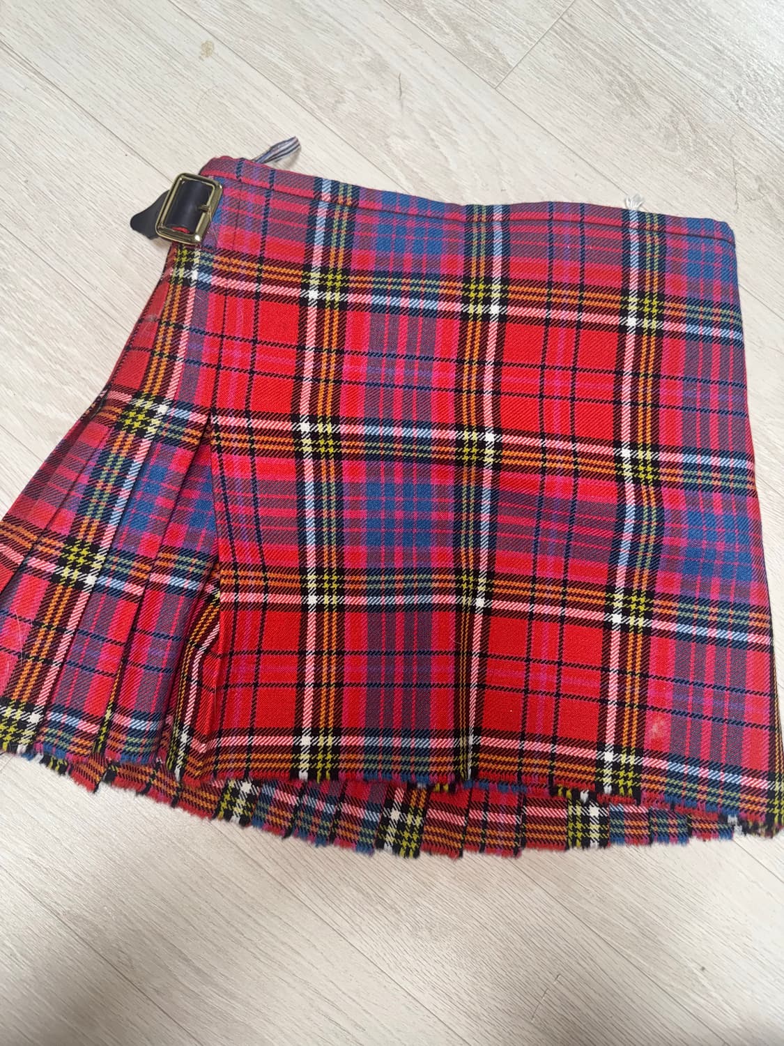 비비안웨스트우드 타탄 체크스커트 상품이미지3