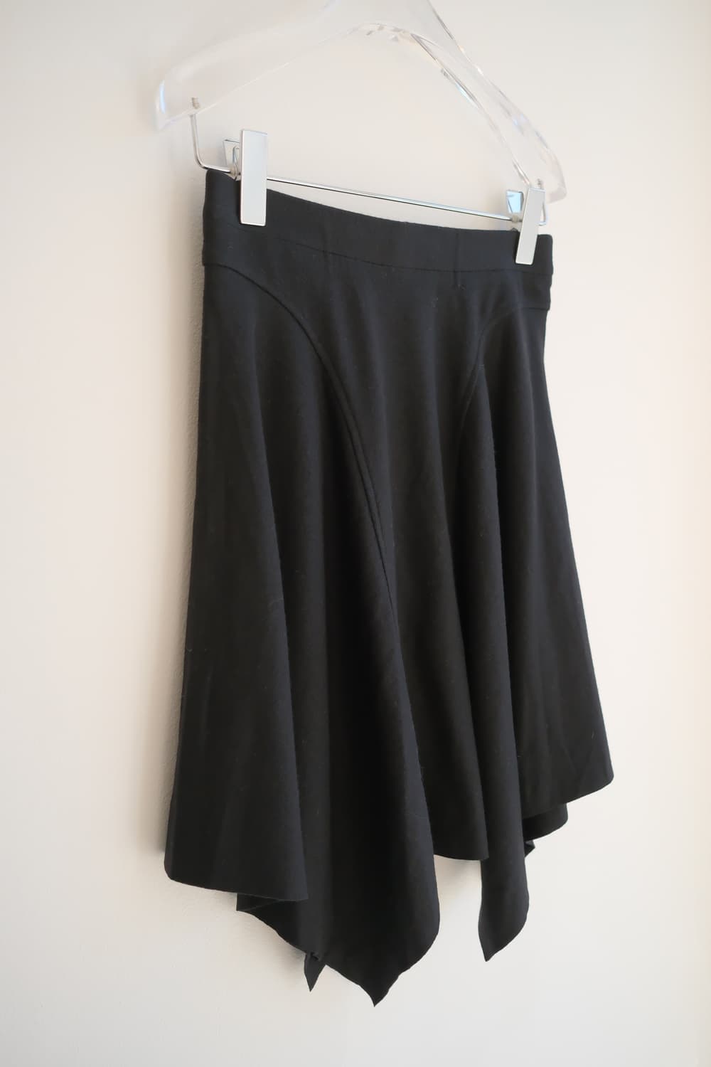 Unbalanced wool skirt 상품이미지5