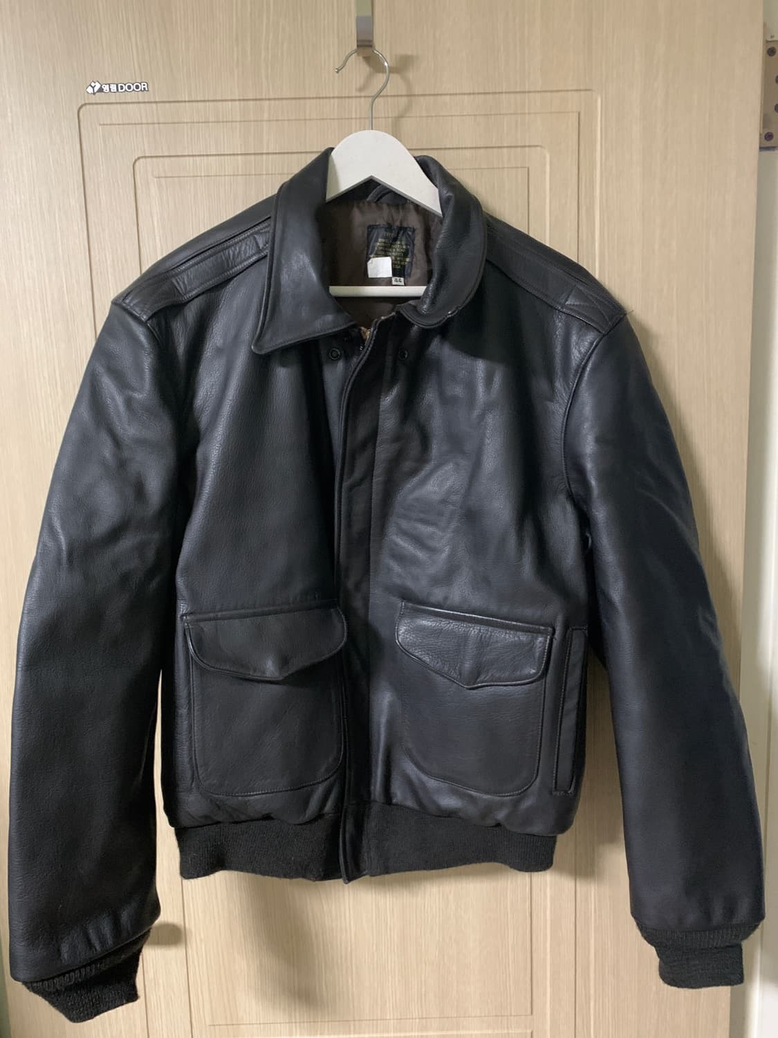 spiewak a-2 레더 자켓 봄버 염소가죽 고트스킨 made usa 상품이미지9