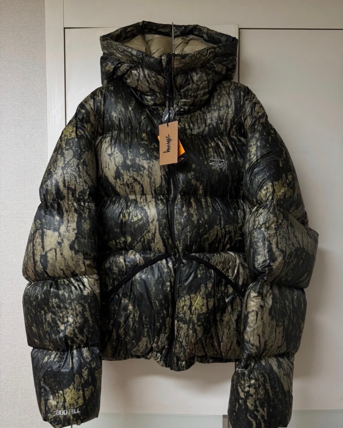 스투시 다운 파카 마이크로 립스탑 렐릭 카모 상품이미지2