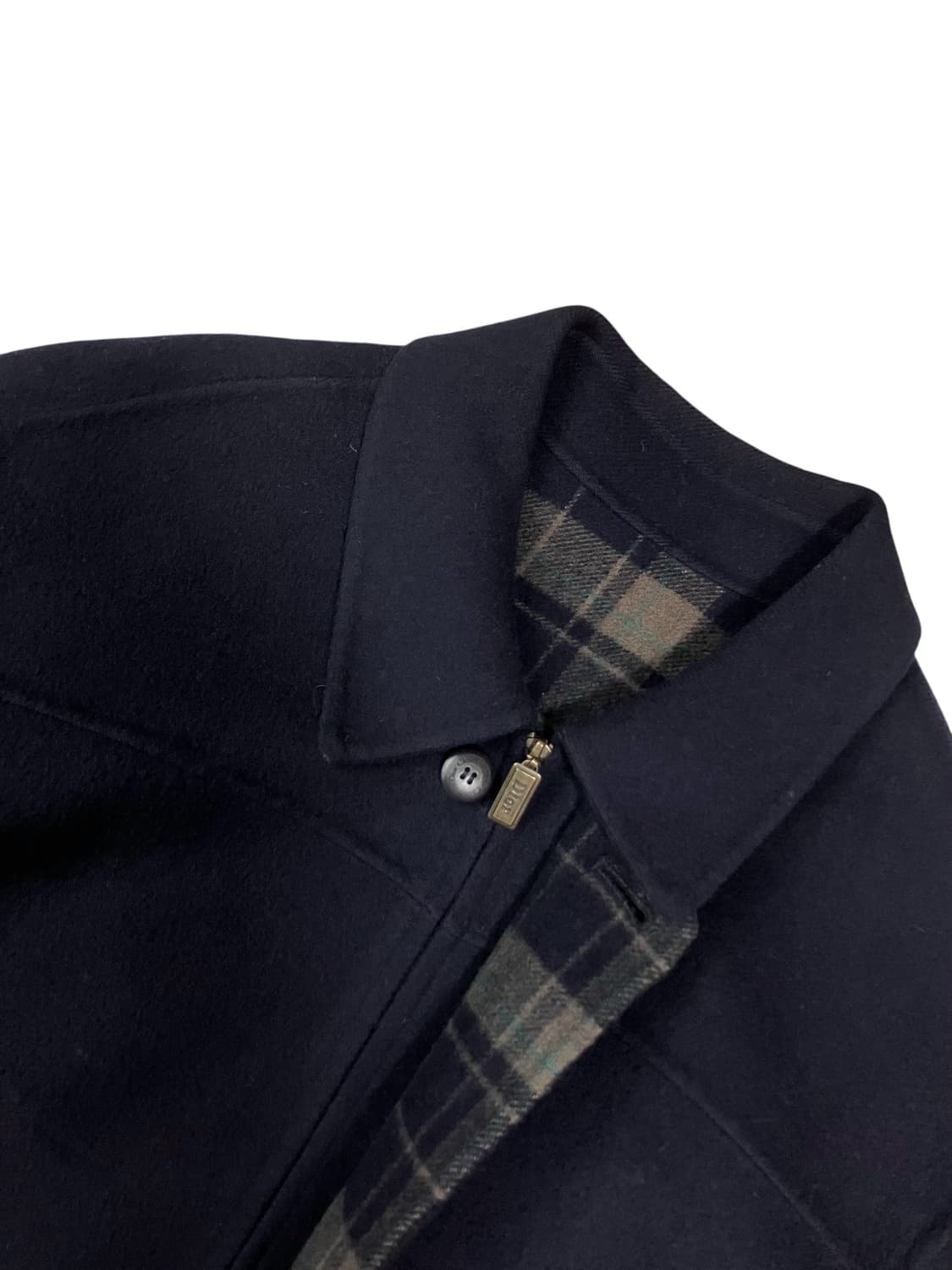 크리스찬 디올 네이비 모직 숏 코트 100 상품이미지1