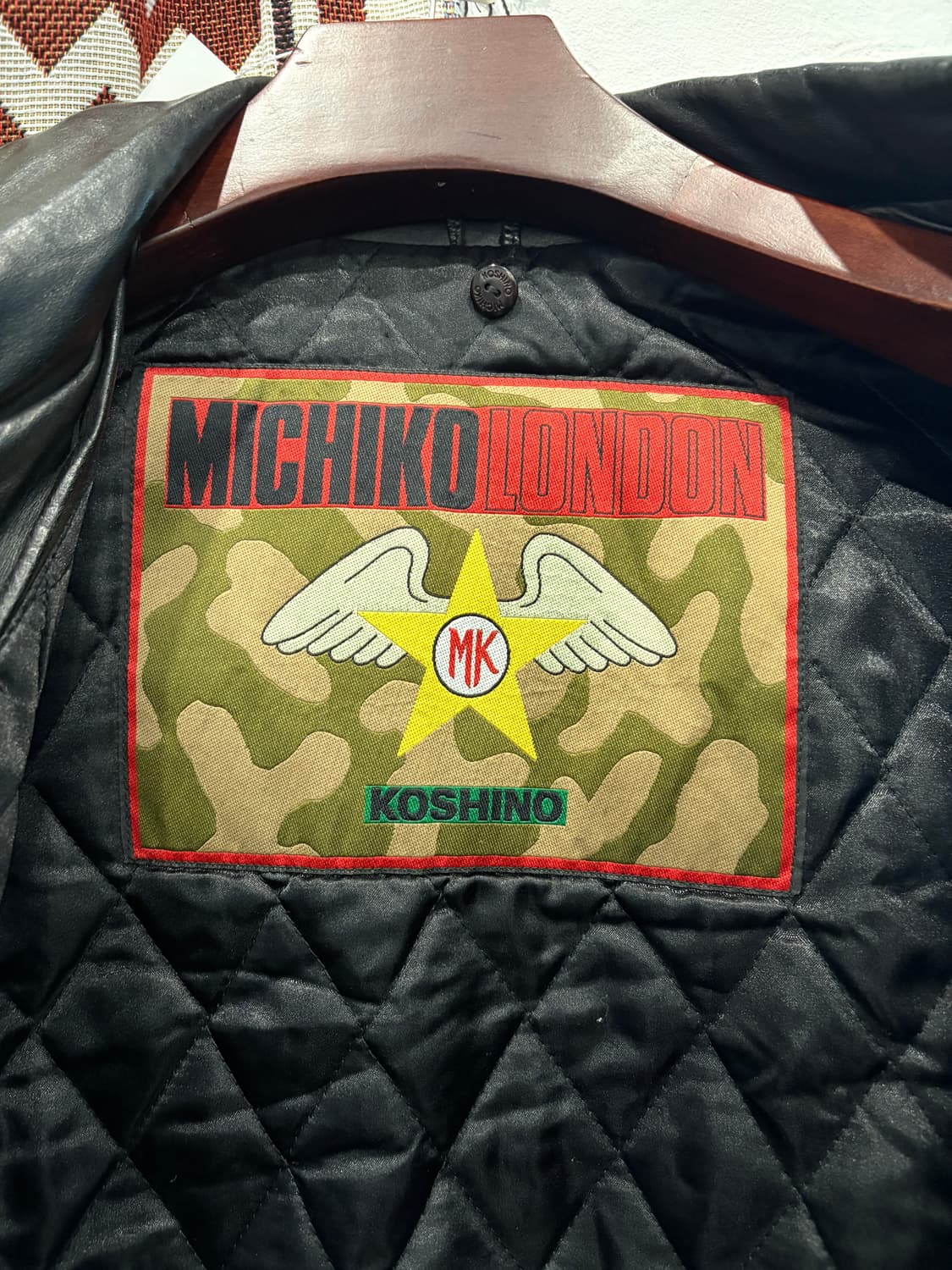 미치코 코시노 런던 레더자켓 상품이미지6