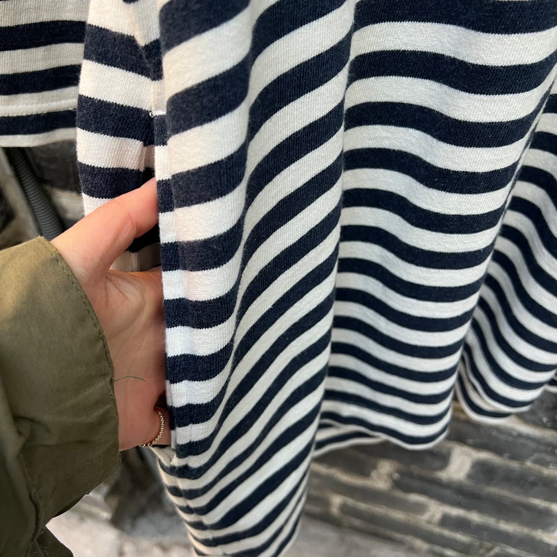 mercibeaucoup 스트라이프 셔츠 원피스 상품이미지3