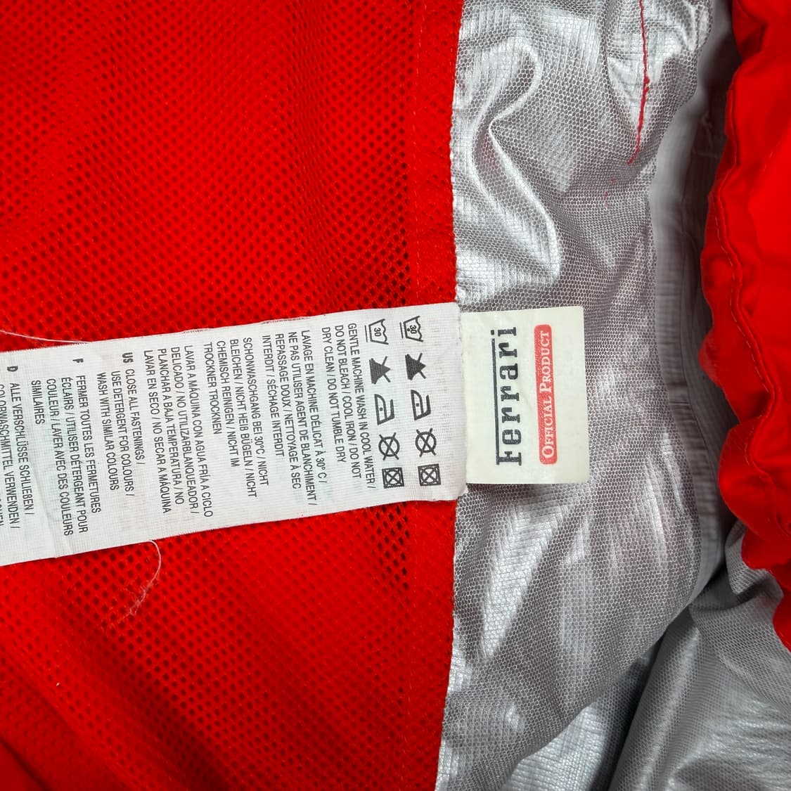 04 F1 푸마 페라리 레이싱 바람막이 자켓 상품이미지7